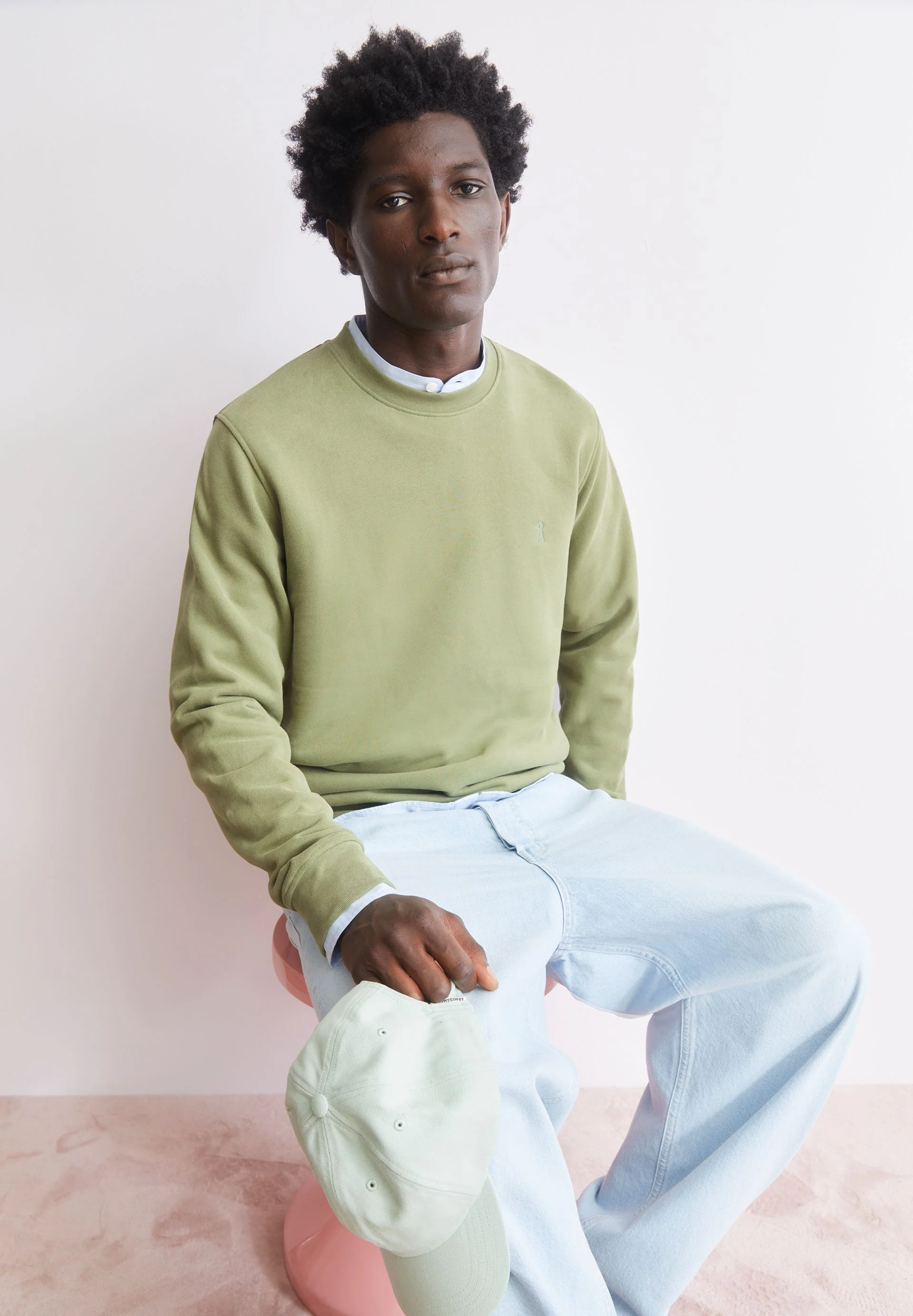 BAARO LOOP SWEATSHIRT | fatigue green - Image 4