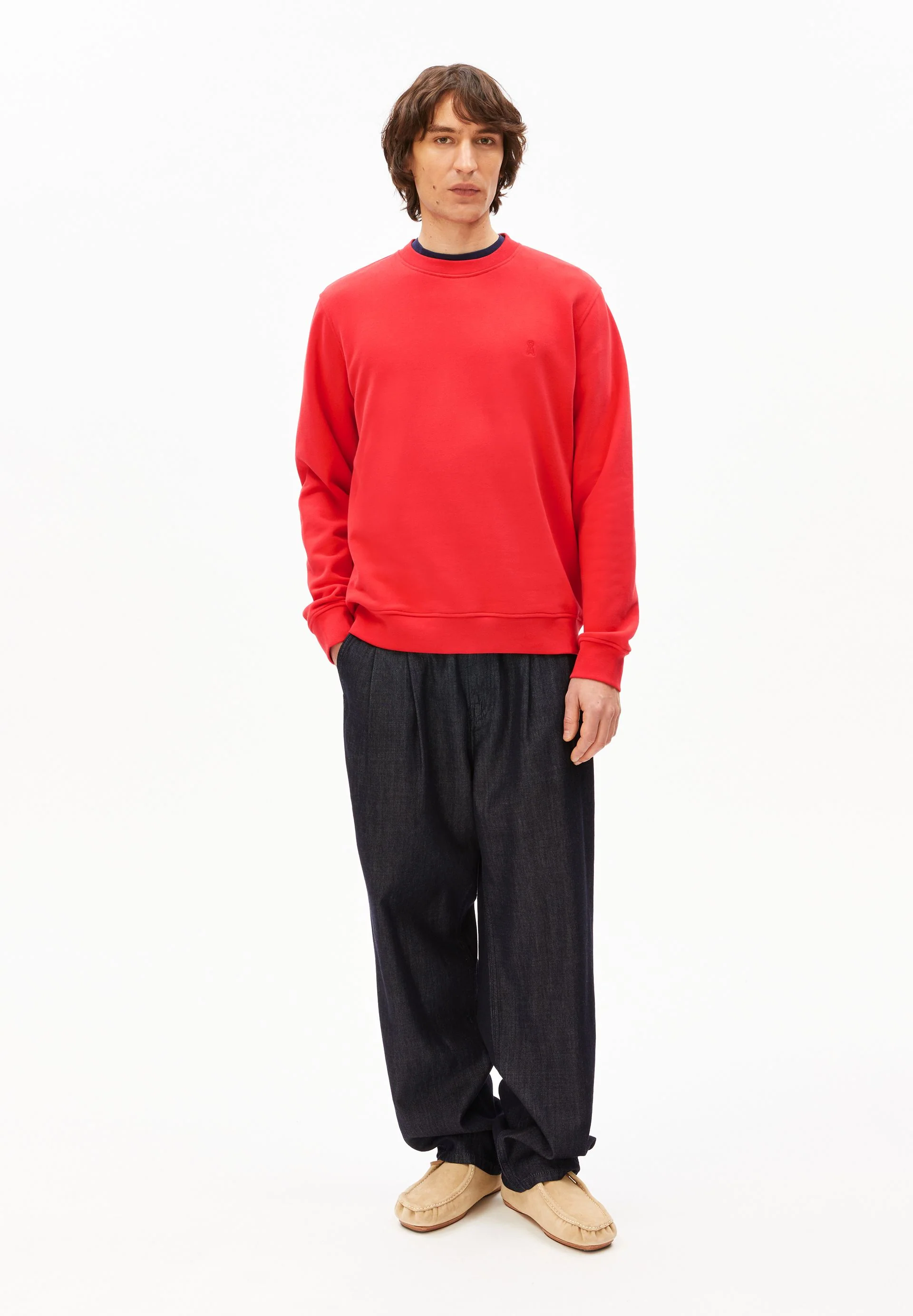 BAARO LOOP SWEATSHIRT | mars red - Image 5