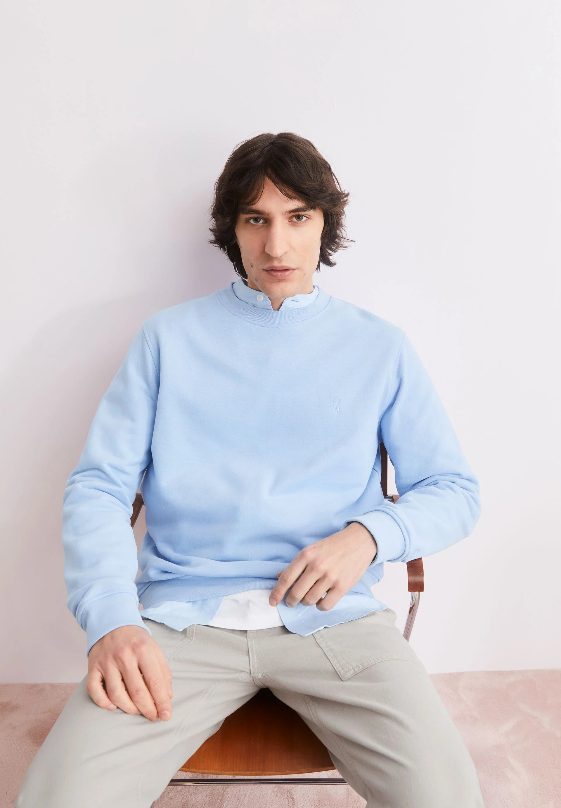 BAARO LOOP SWEATSHIRT | wedgwood - Image 4