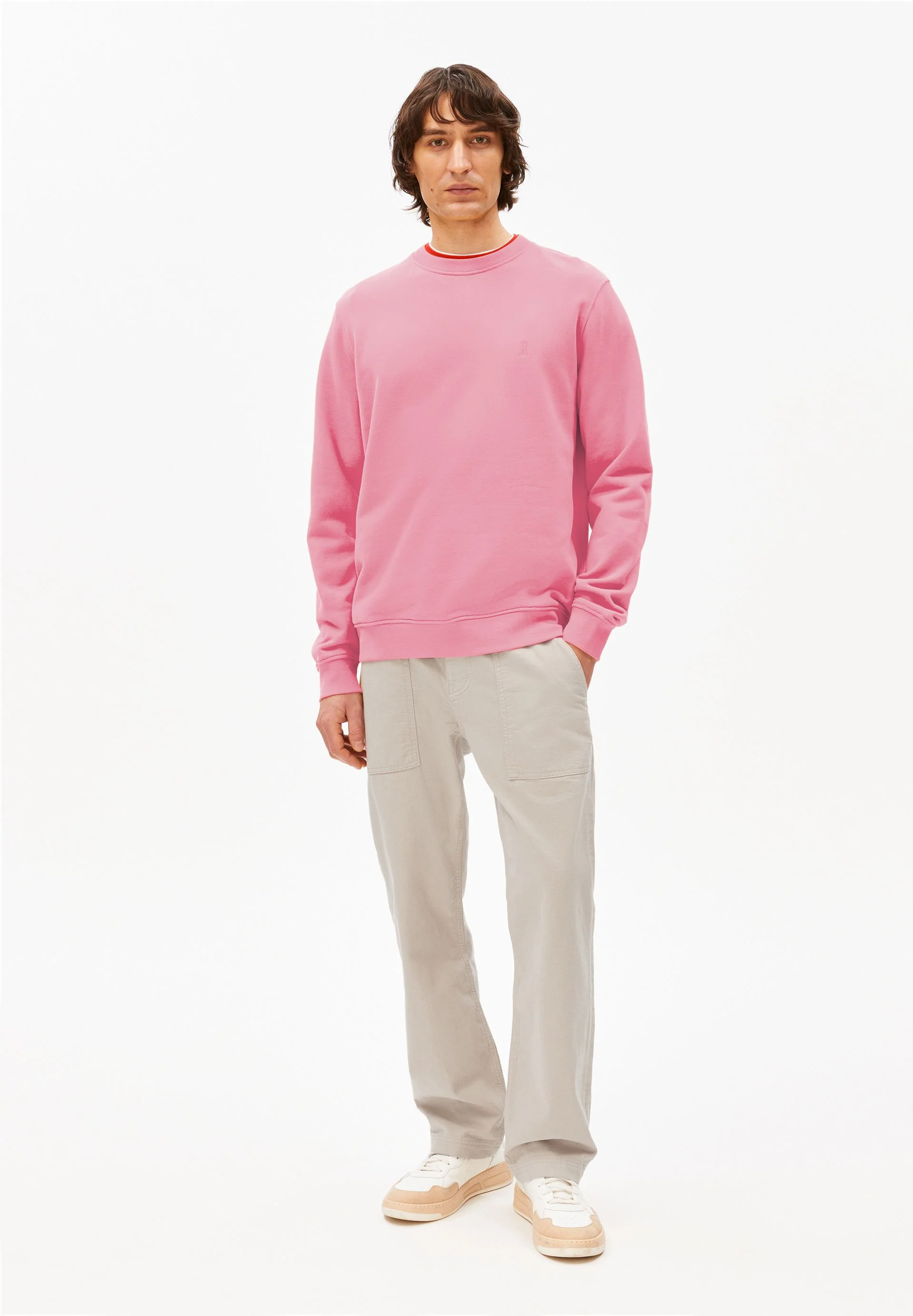 BAARO LOOP SWEATSHIRT | washed berry - Image 5