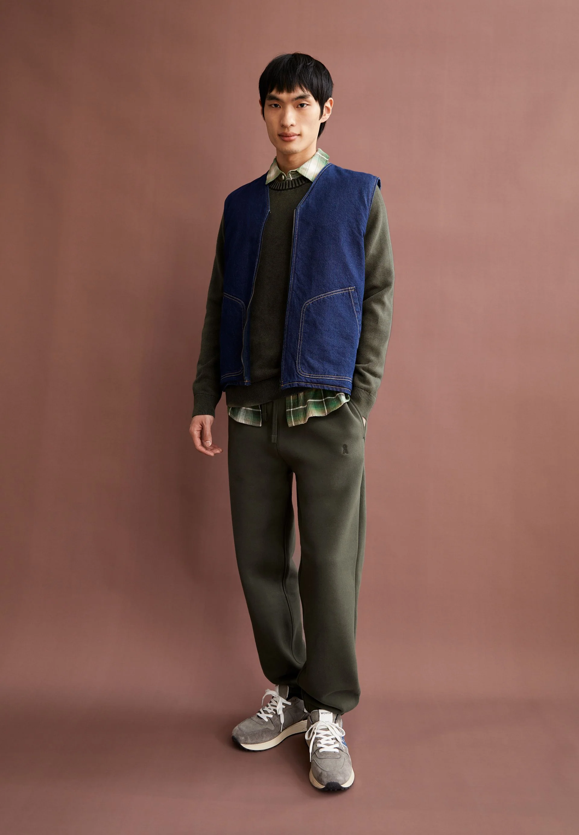 BAASTI FLEECE SWEATPANT | forest pine - Image 4