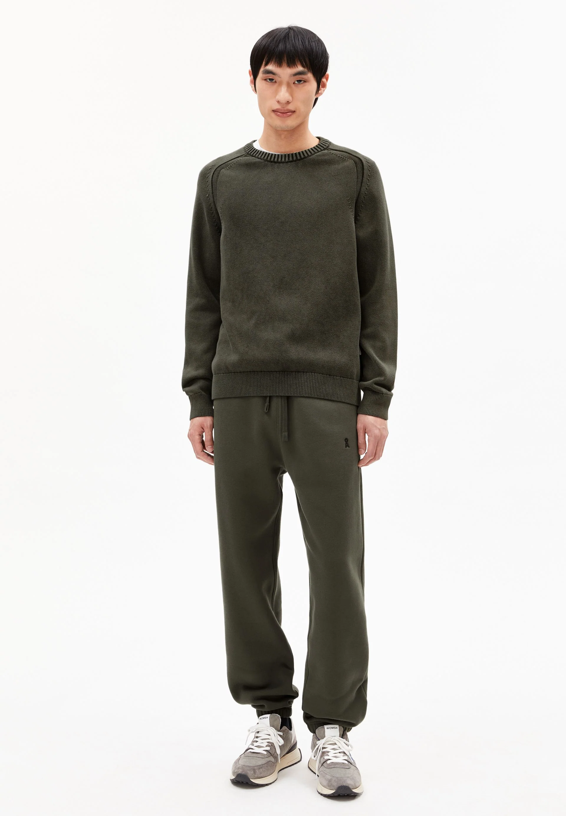 BAASTI FLEECE SWEATPANT | forest pine - Image 5