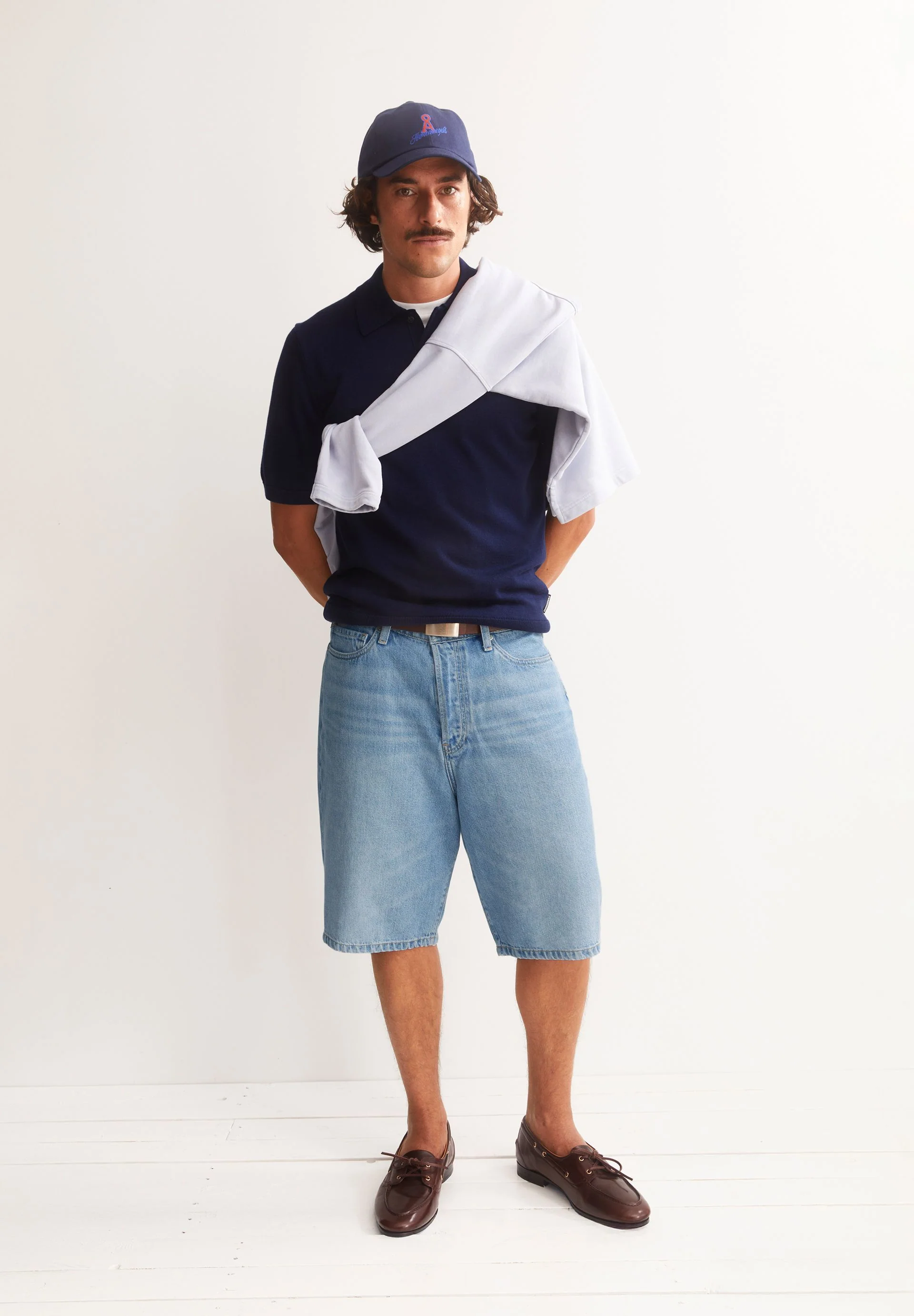 BAGGY HANF-MIX JEANS-SHORTS | atlas - Image 4