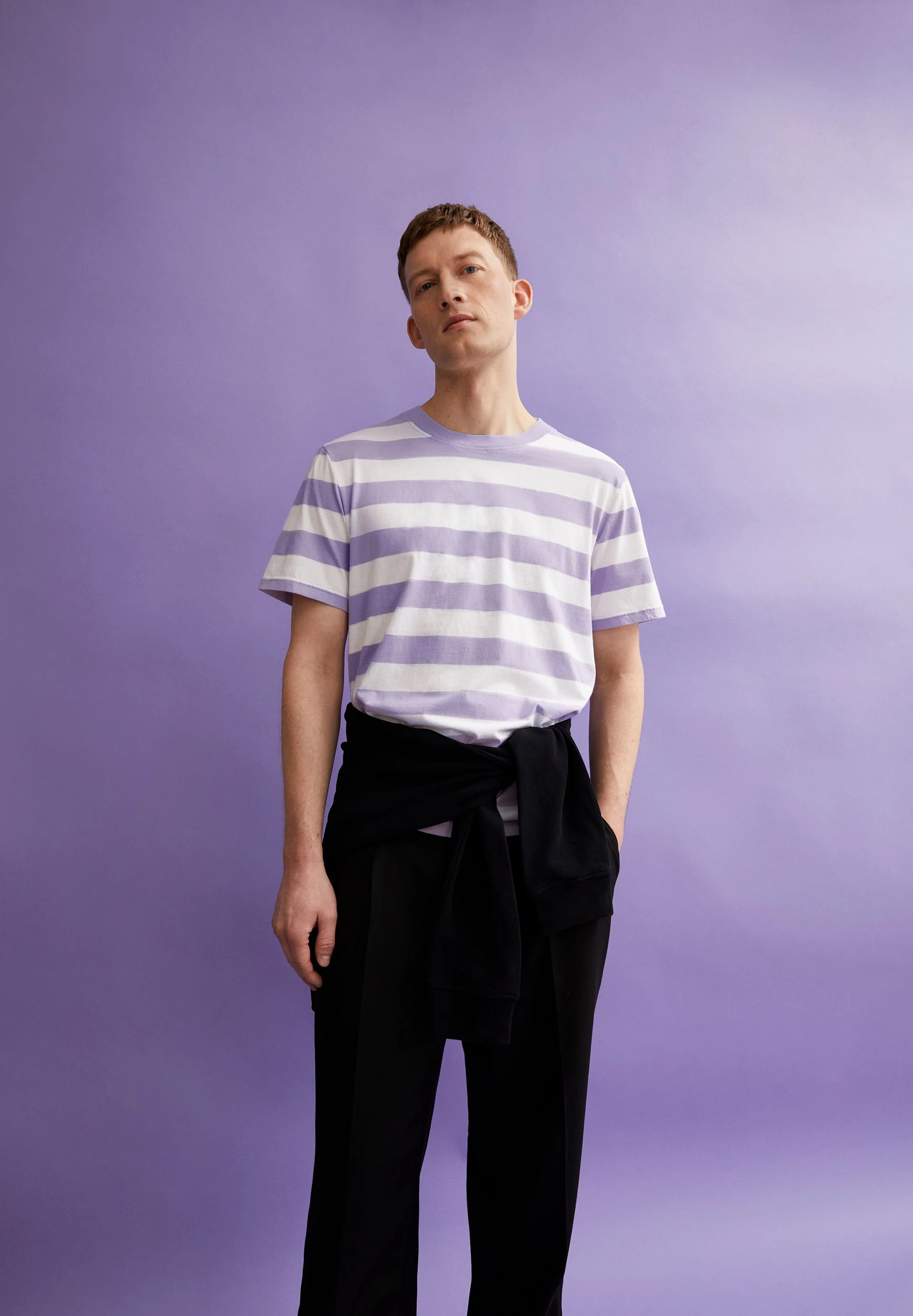 BAHAAR STRIPES | lavender light-white - Image 4