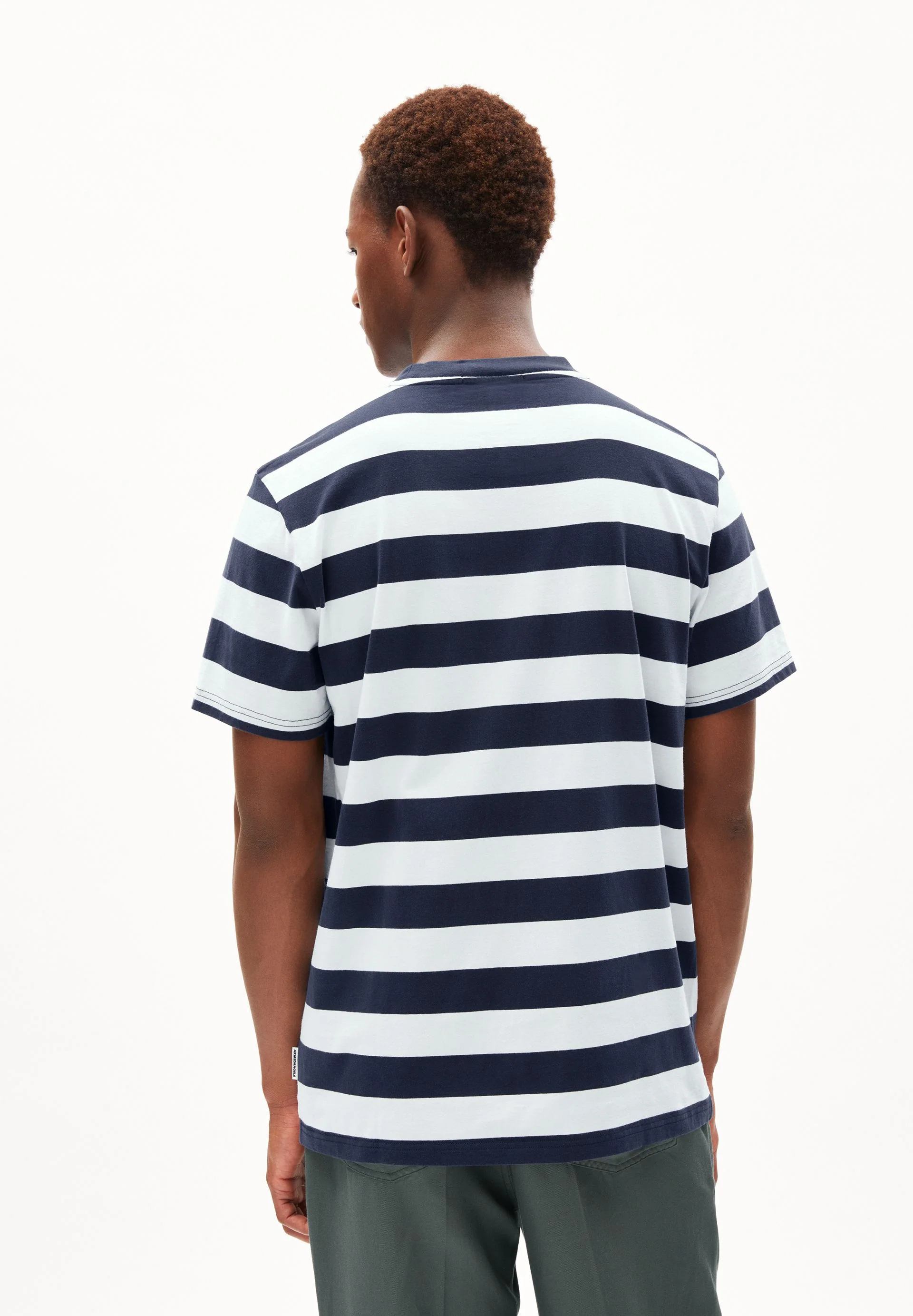 BAHAAR STRIPES | night sky-white - Image 2