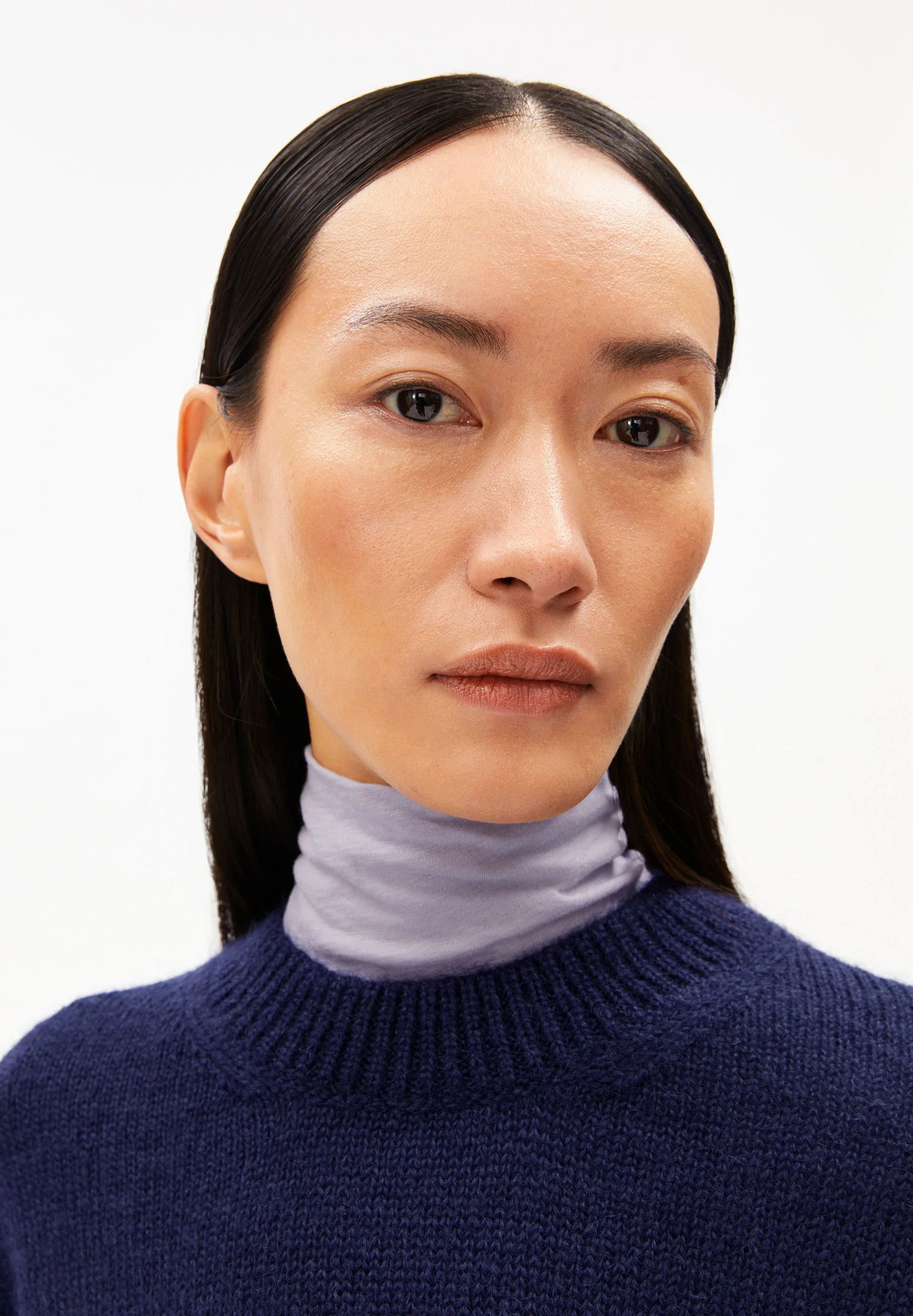 BALBAA PREMIUM STRICKPULLOVER | tinted navy - Image 3