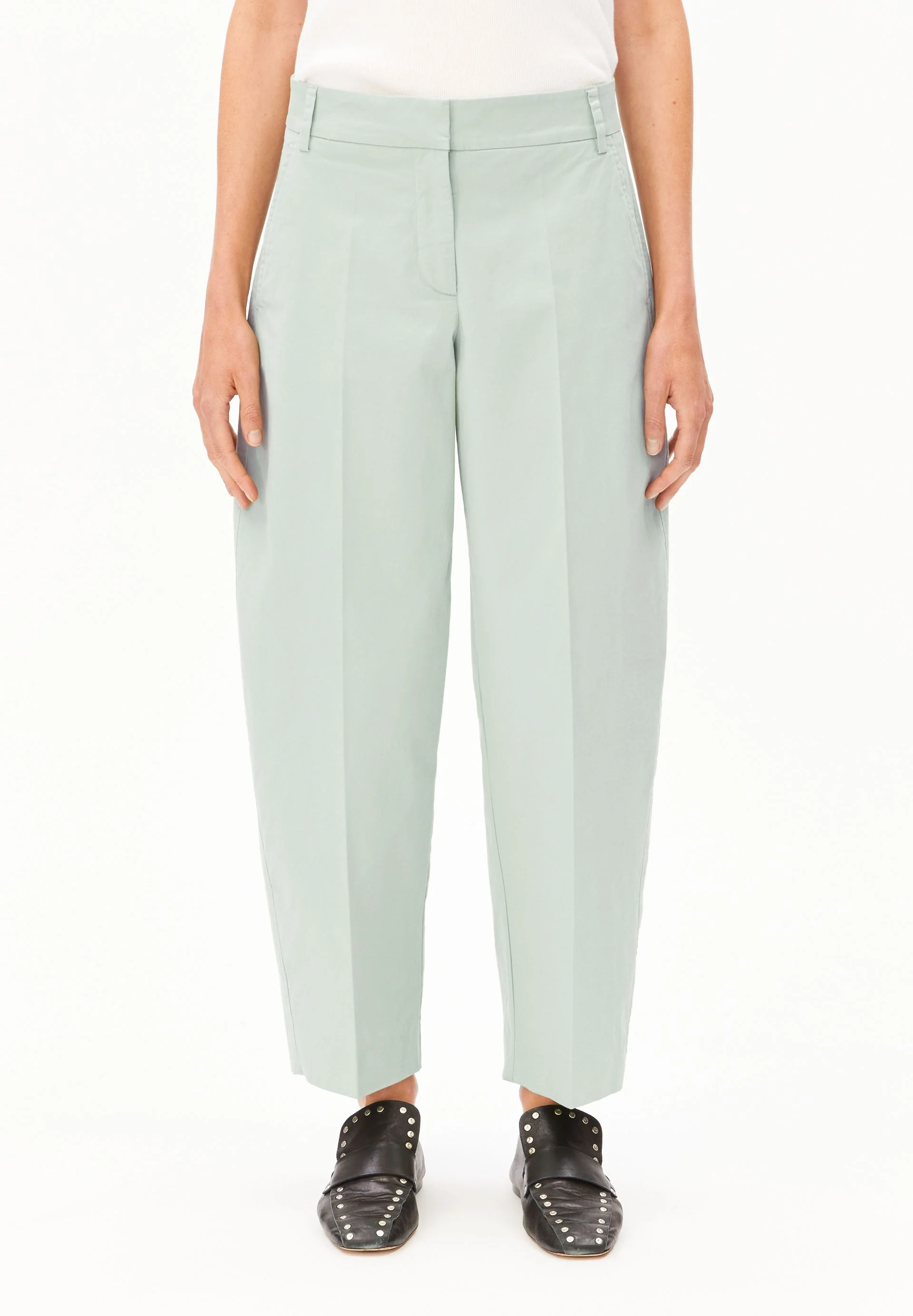 BARREL LEG TWILL PANT - Image 7