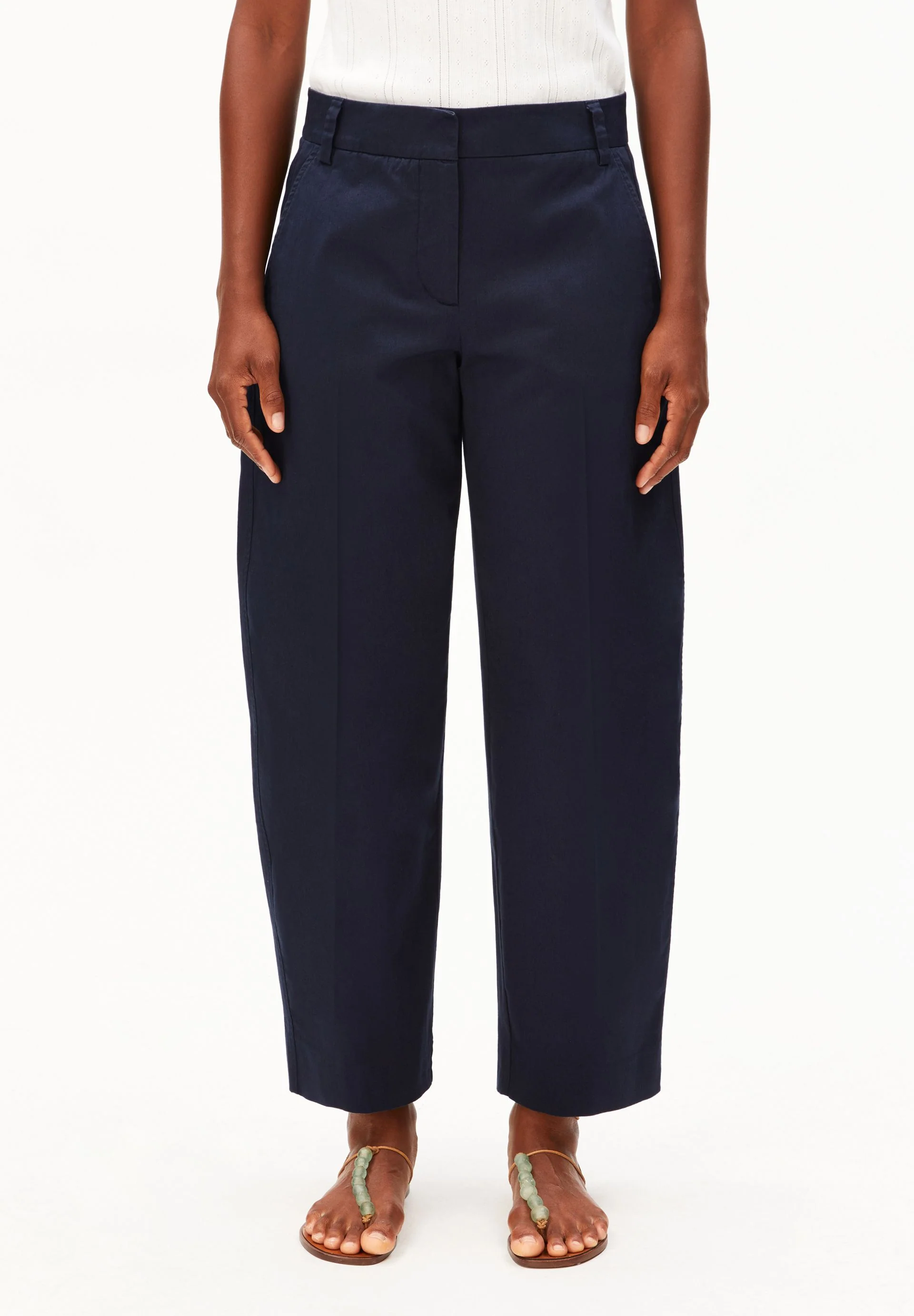 BARREL LEG TWILL PANT - Image 4