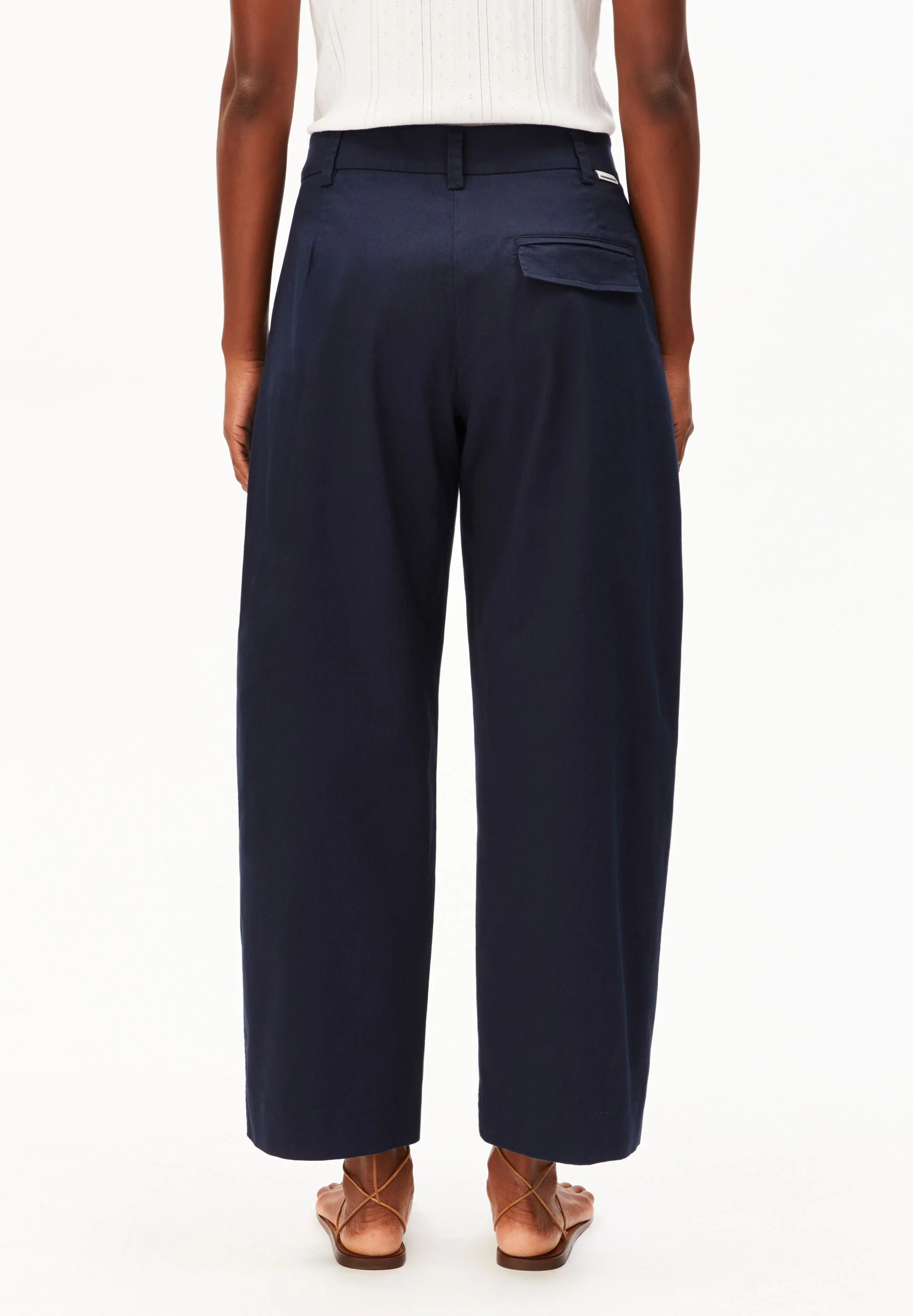 BARREL LEG TWILLHOSE | night sky - Image 2