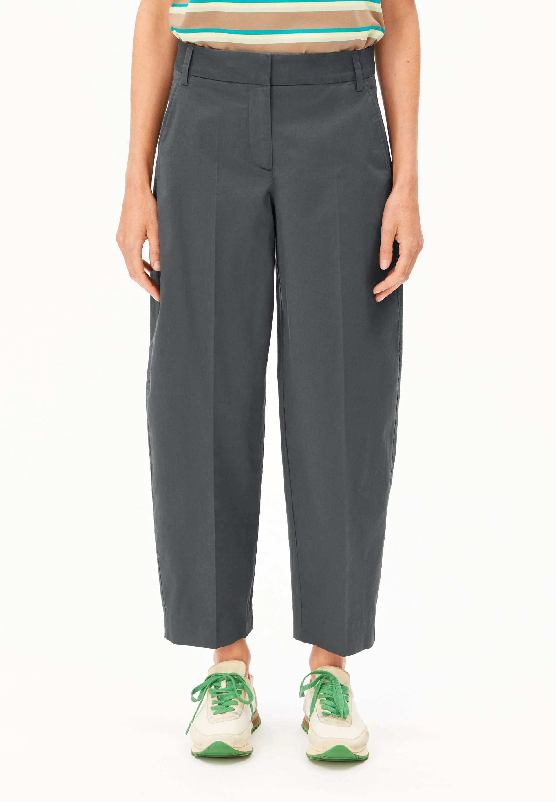 BARREL LEG TWILL PANT - Image 6