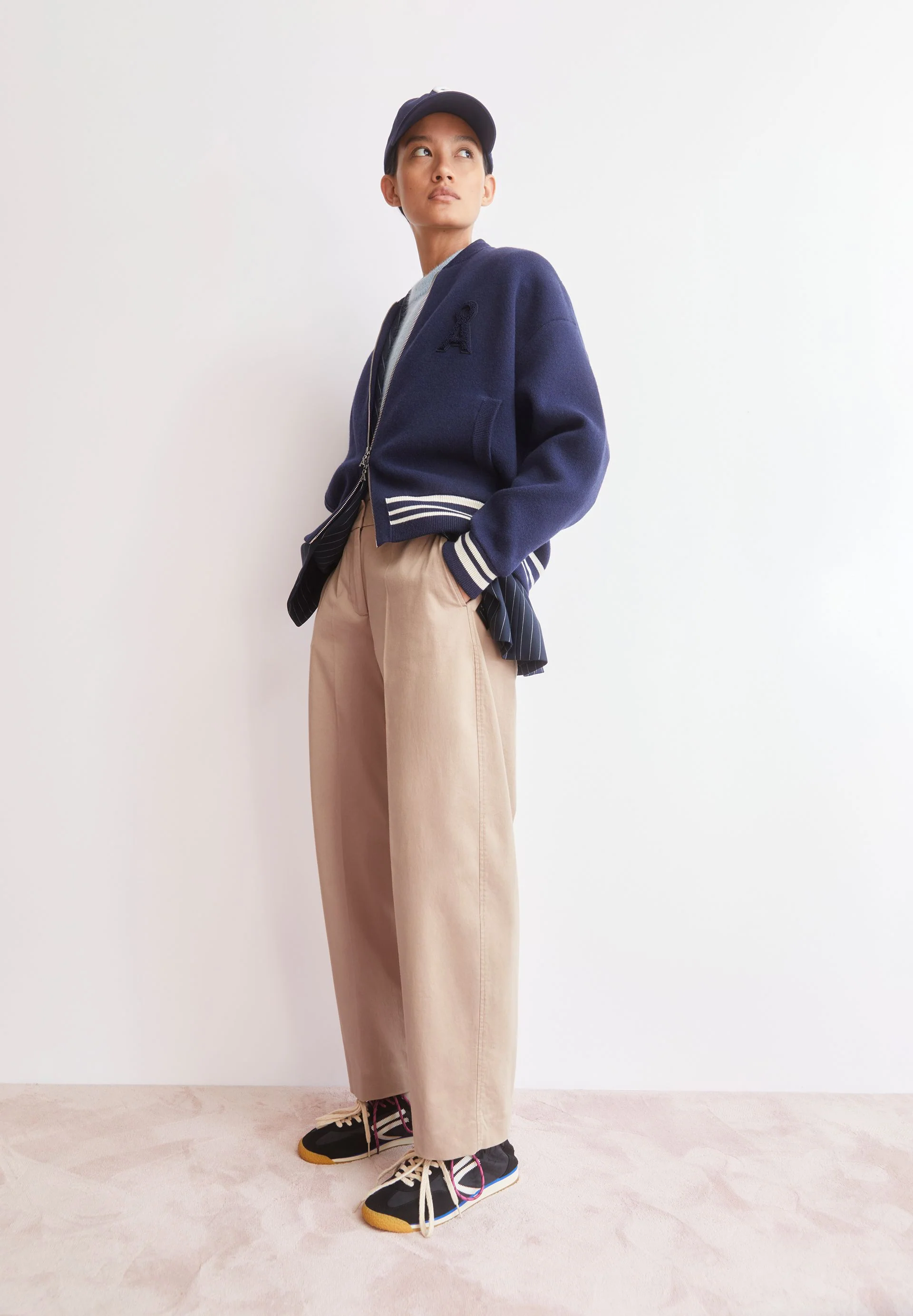 BARREL LEG TWILLHOSE | true camel - Image 4
