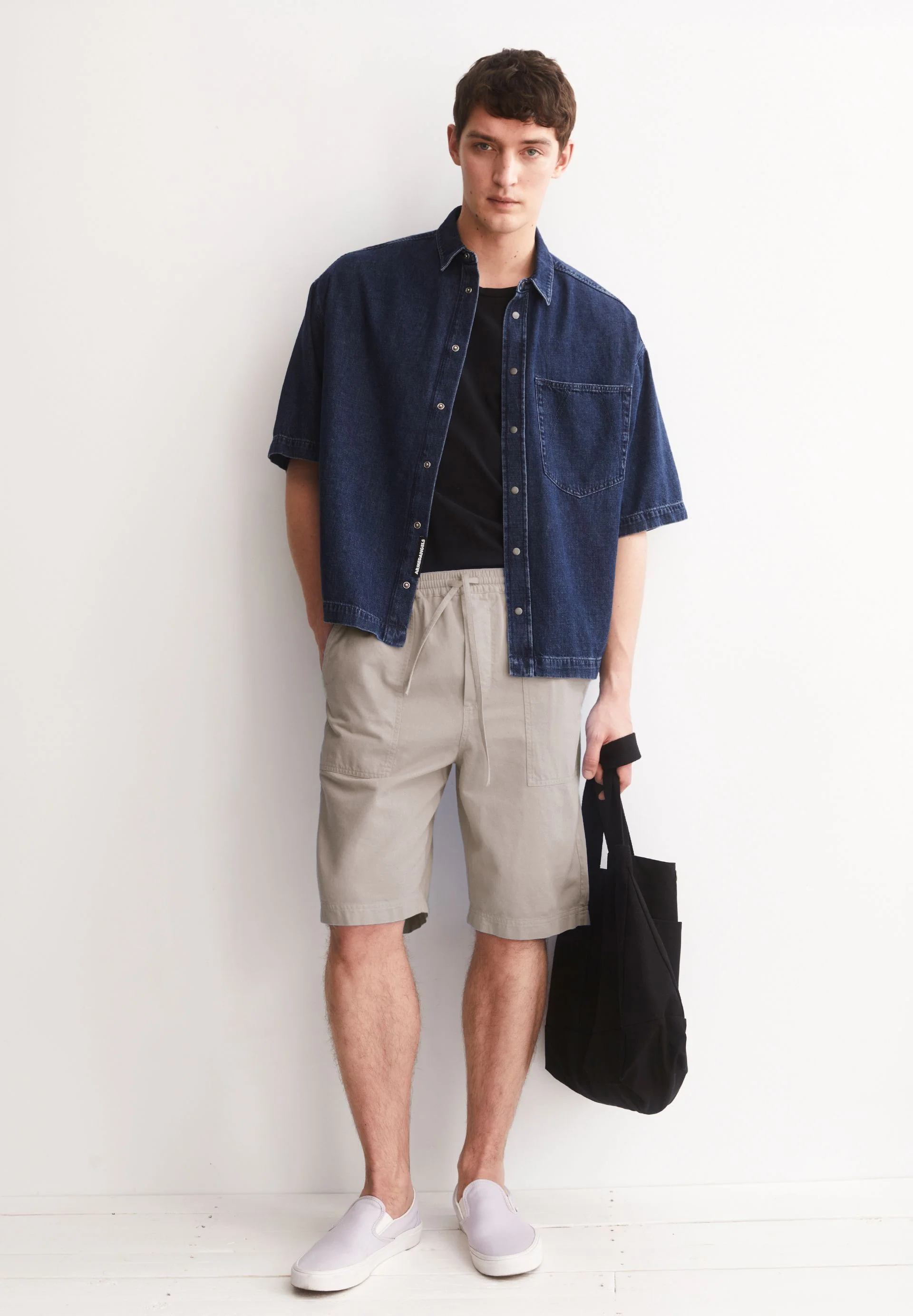 BAUMWOLL-LEINEN SHORTS | sandstone - Image 4