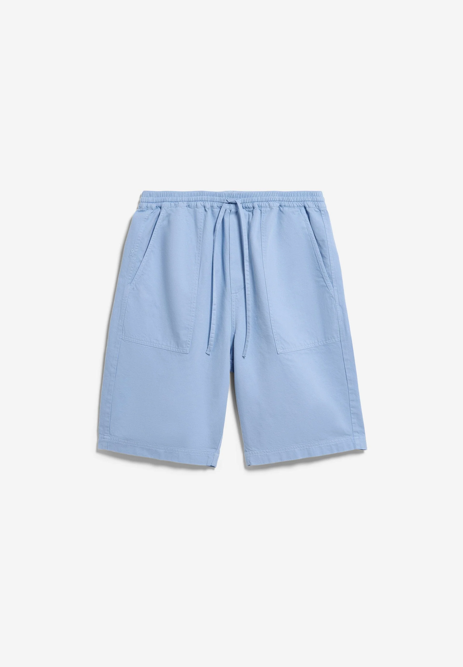 BAUMWOLL-LEINEN SHORTS | wedgwood - Image 7