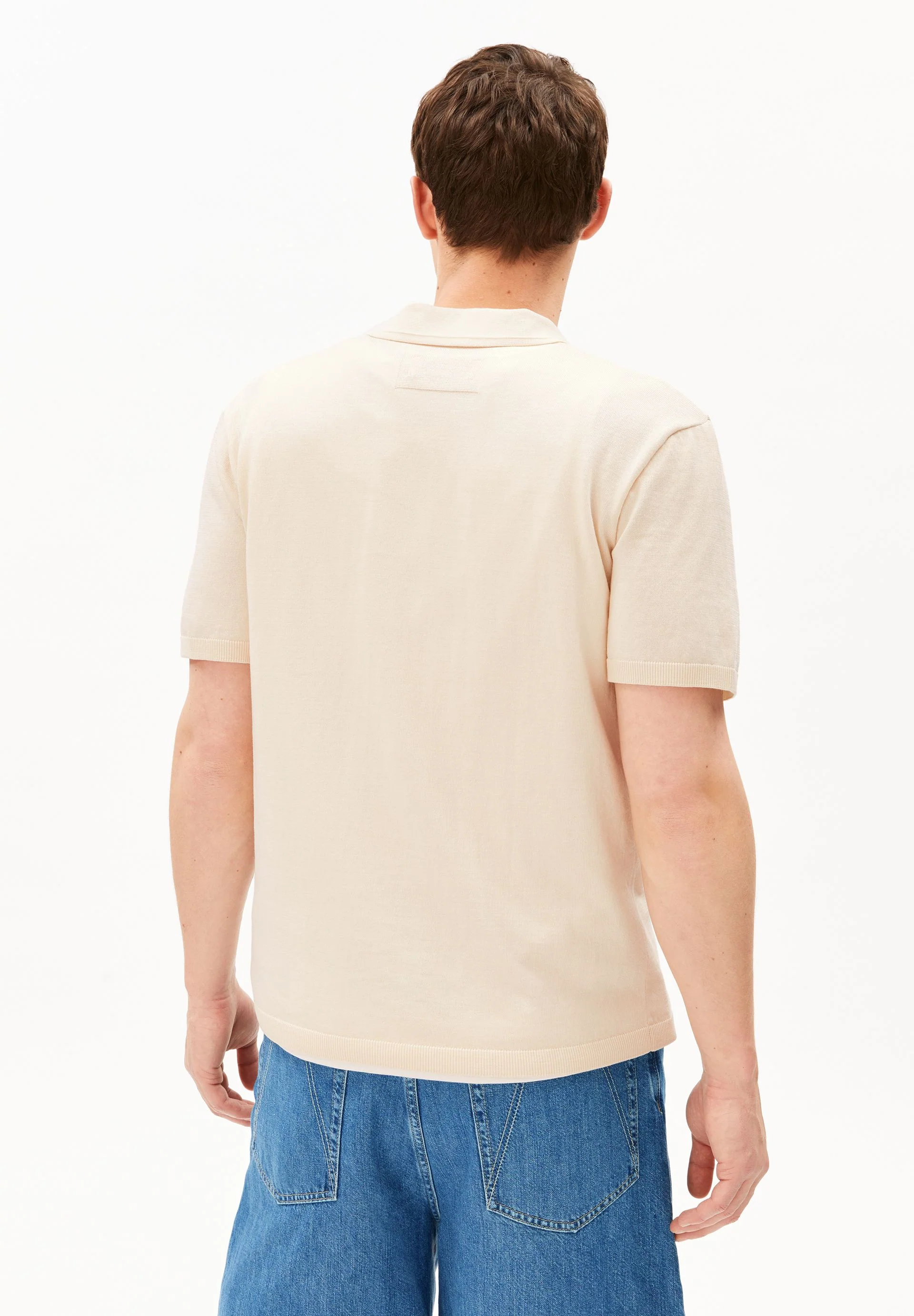 BAUMWOLL-STRICKPOLOSHIRT | pure - Image 2