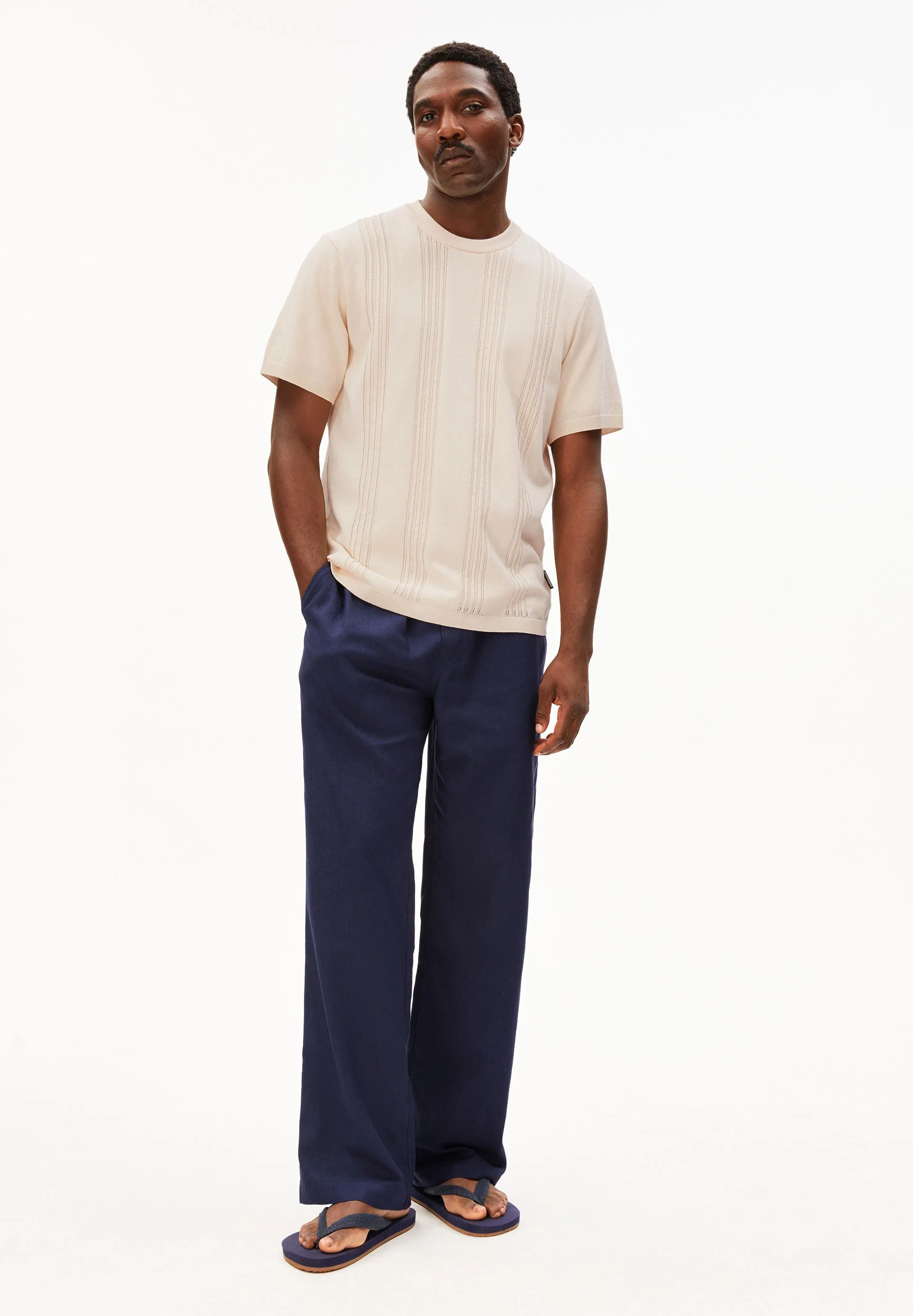 BAUMWOLL-STRICKSHIRT | pure - Image 5