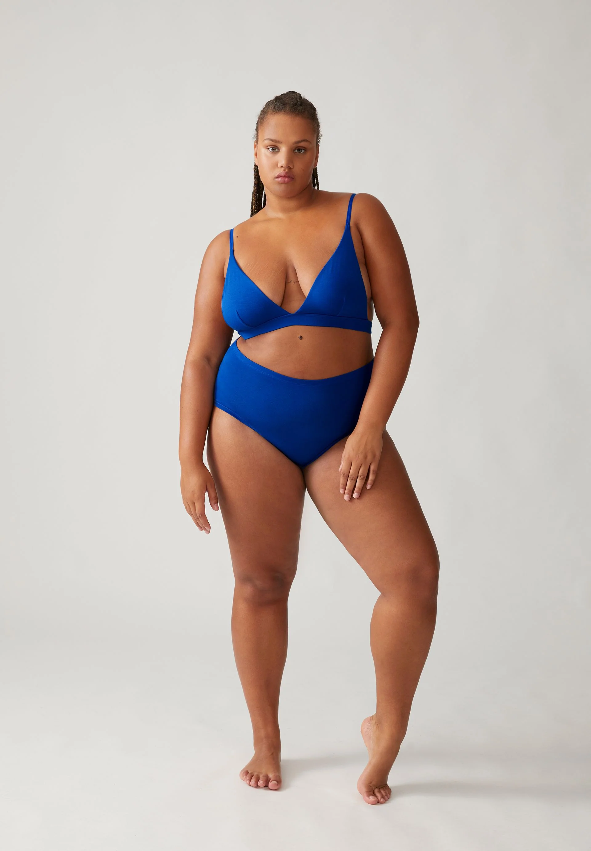 BIRTAA HIGH WAIST SLIP | dynamo blue - Image 4