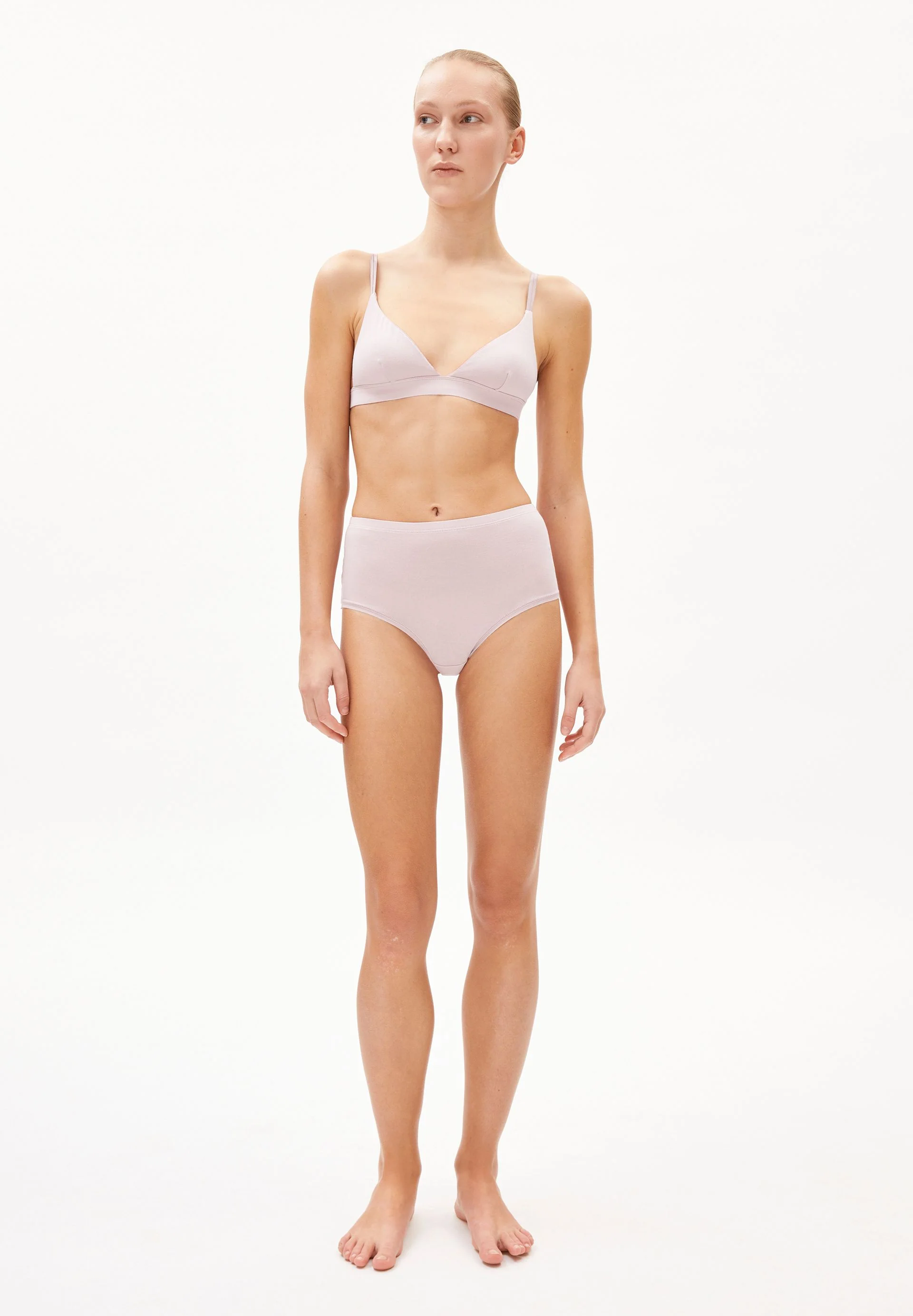 BIRTAA HIGH WAIST SLIP | grey blush - Image 5