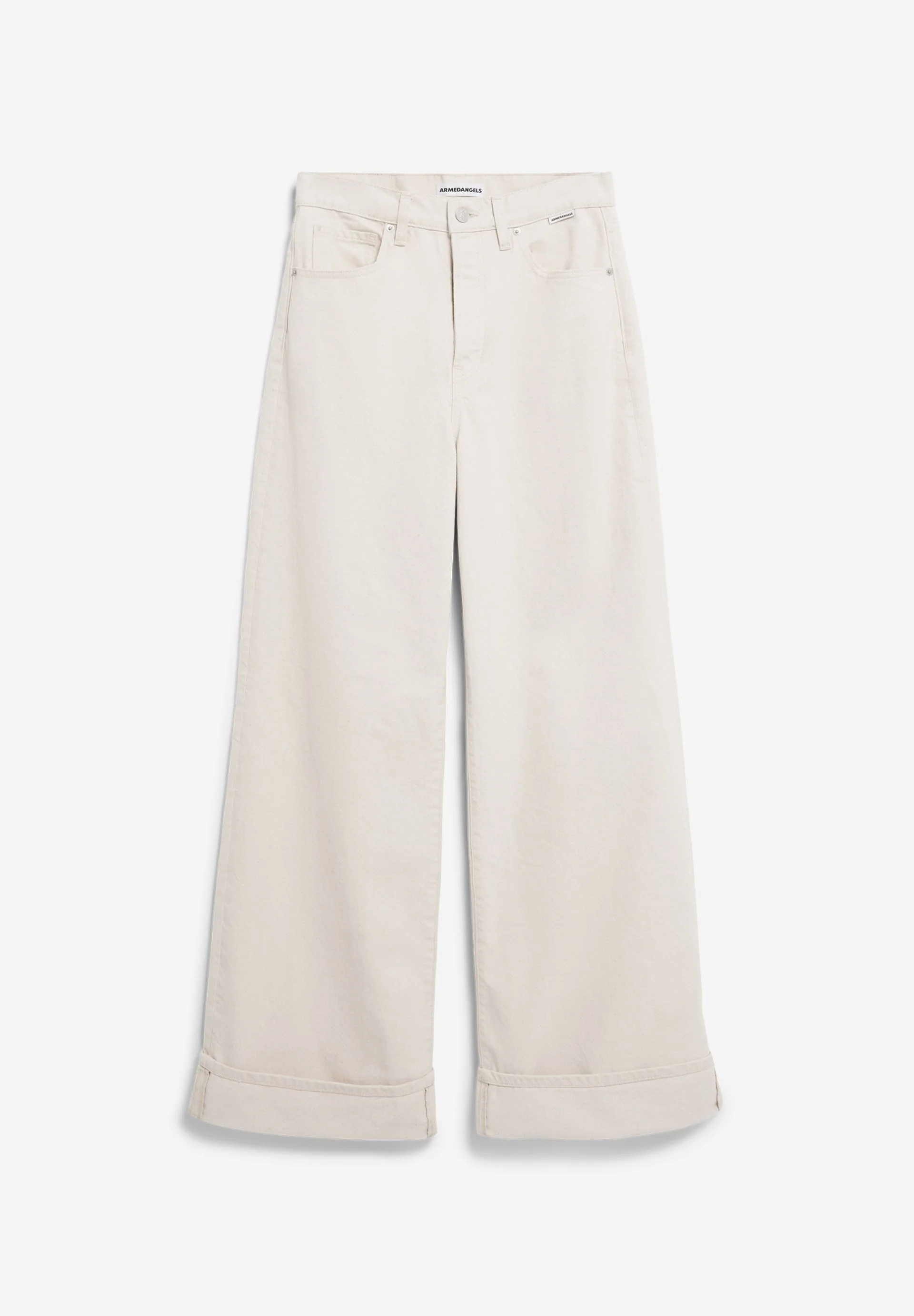 BLINAA HIGH WAIST WIDE JEANS | undyed - Image 7