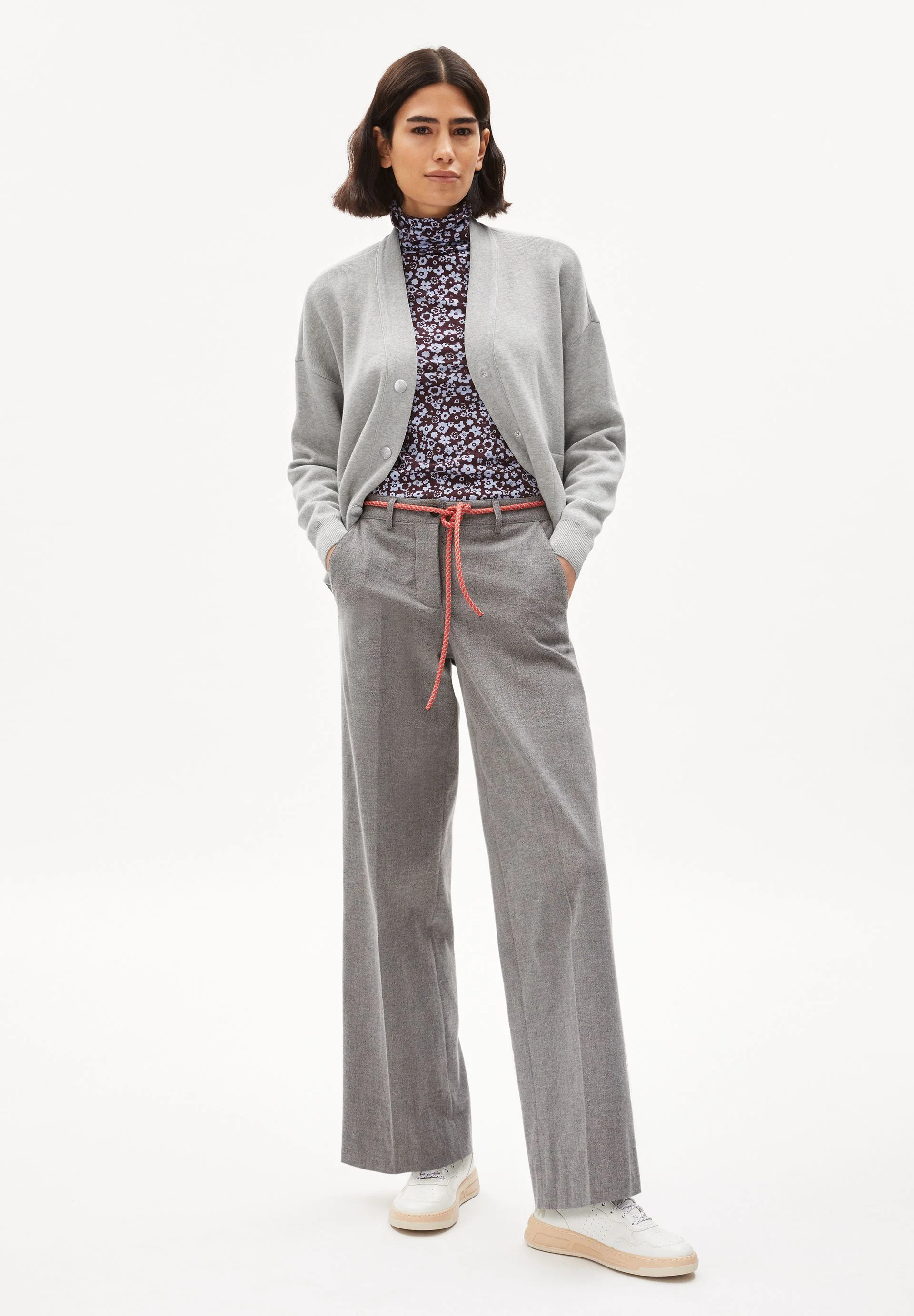 BOMBAA | grey melange-oatmilk - Image 5
