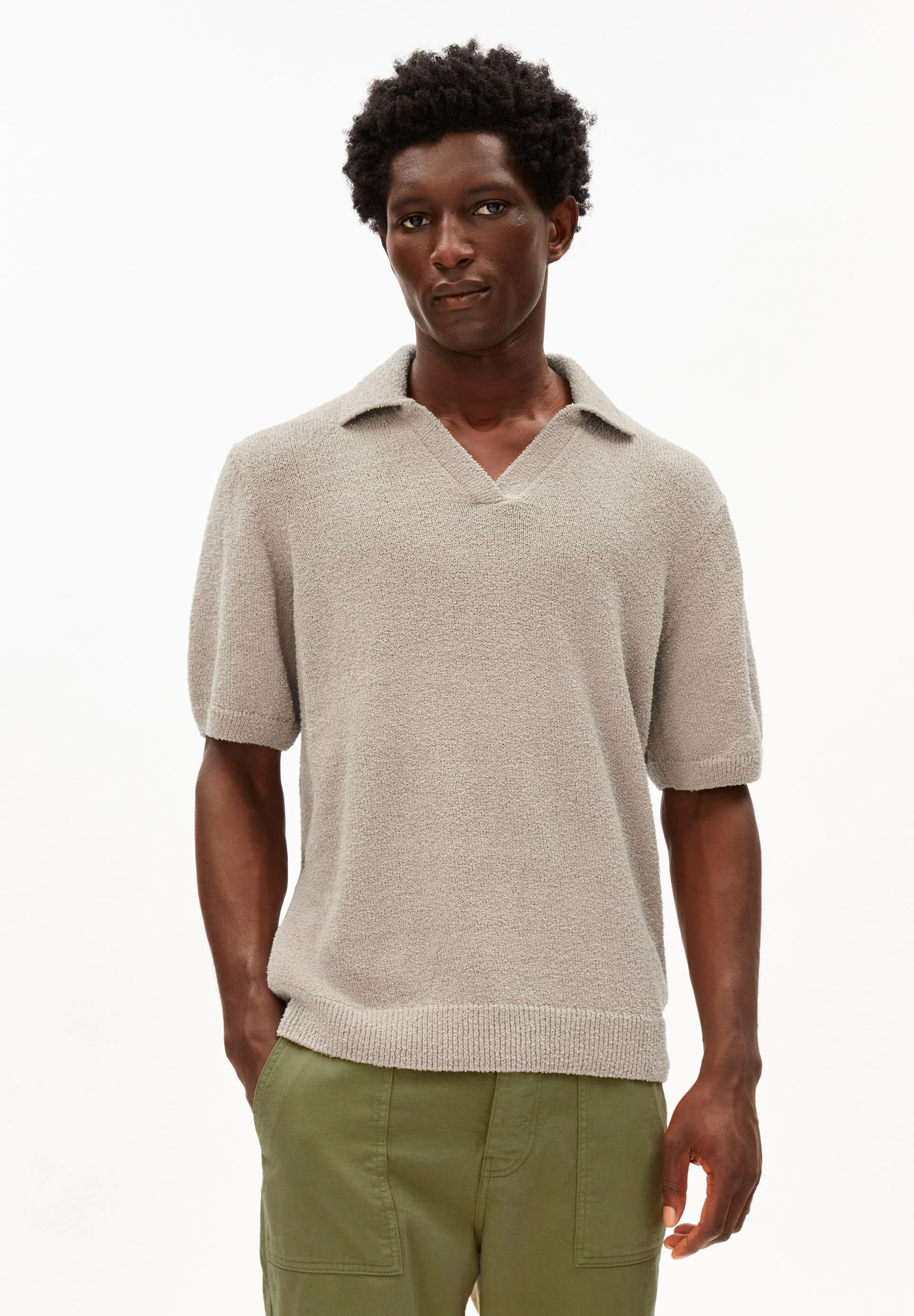 BOUCLE KNIT POLOSHIRT - Image 2