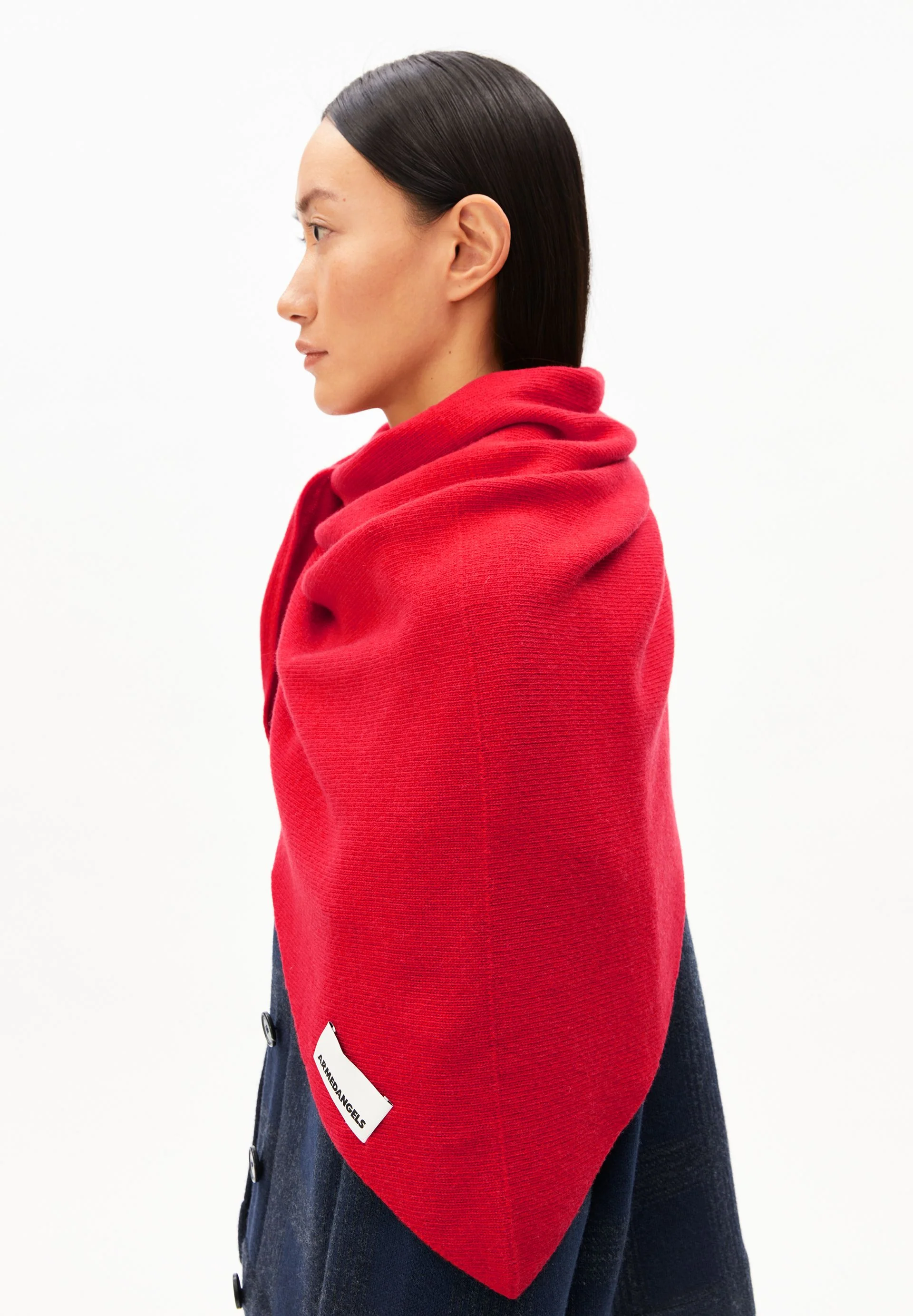 BRYANAA TRIANGLE SCARF | candy apple - Image 3