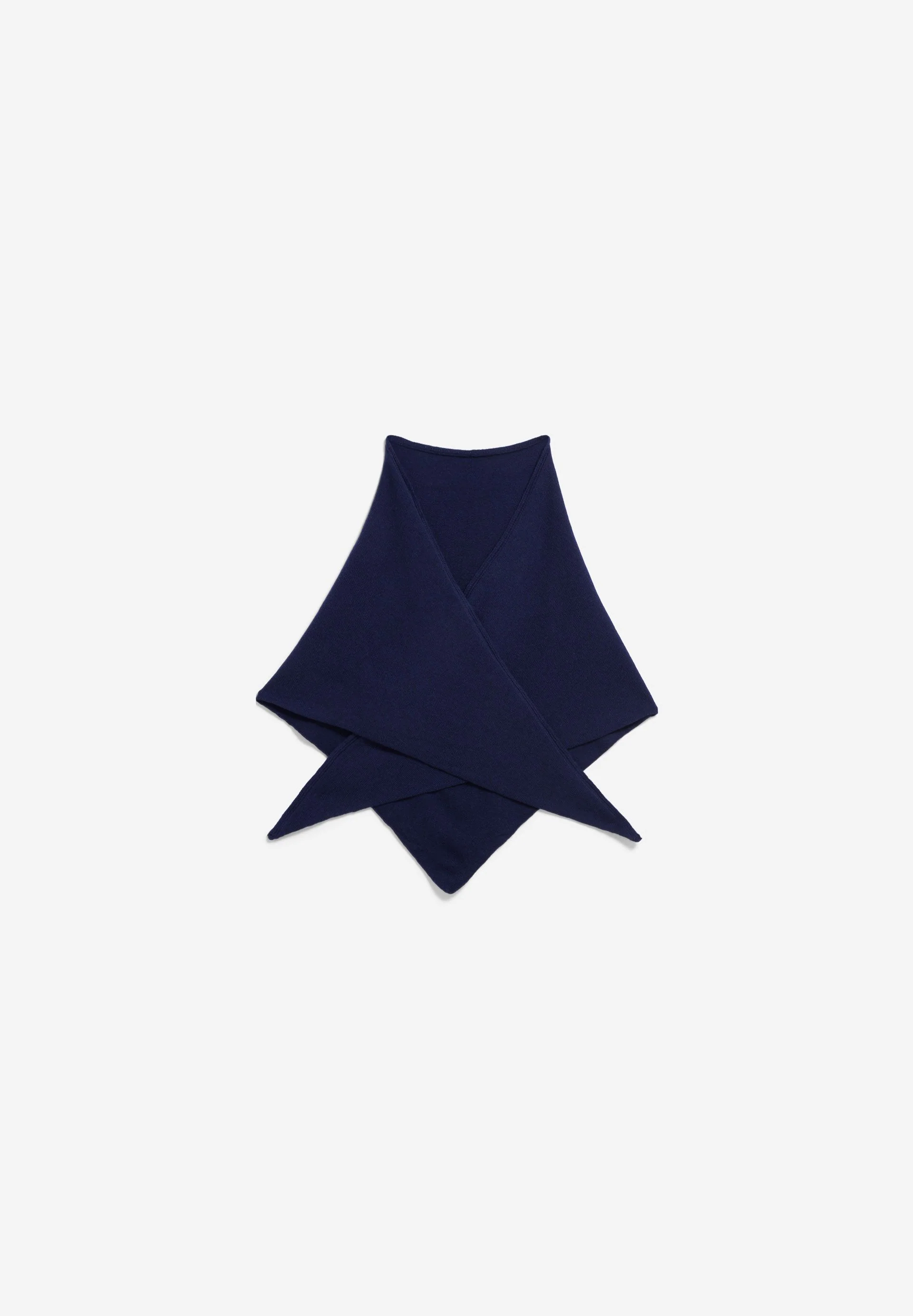 BRYANAA TRIANGLE SCARF | tinted navy - Image 4