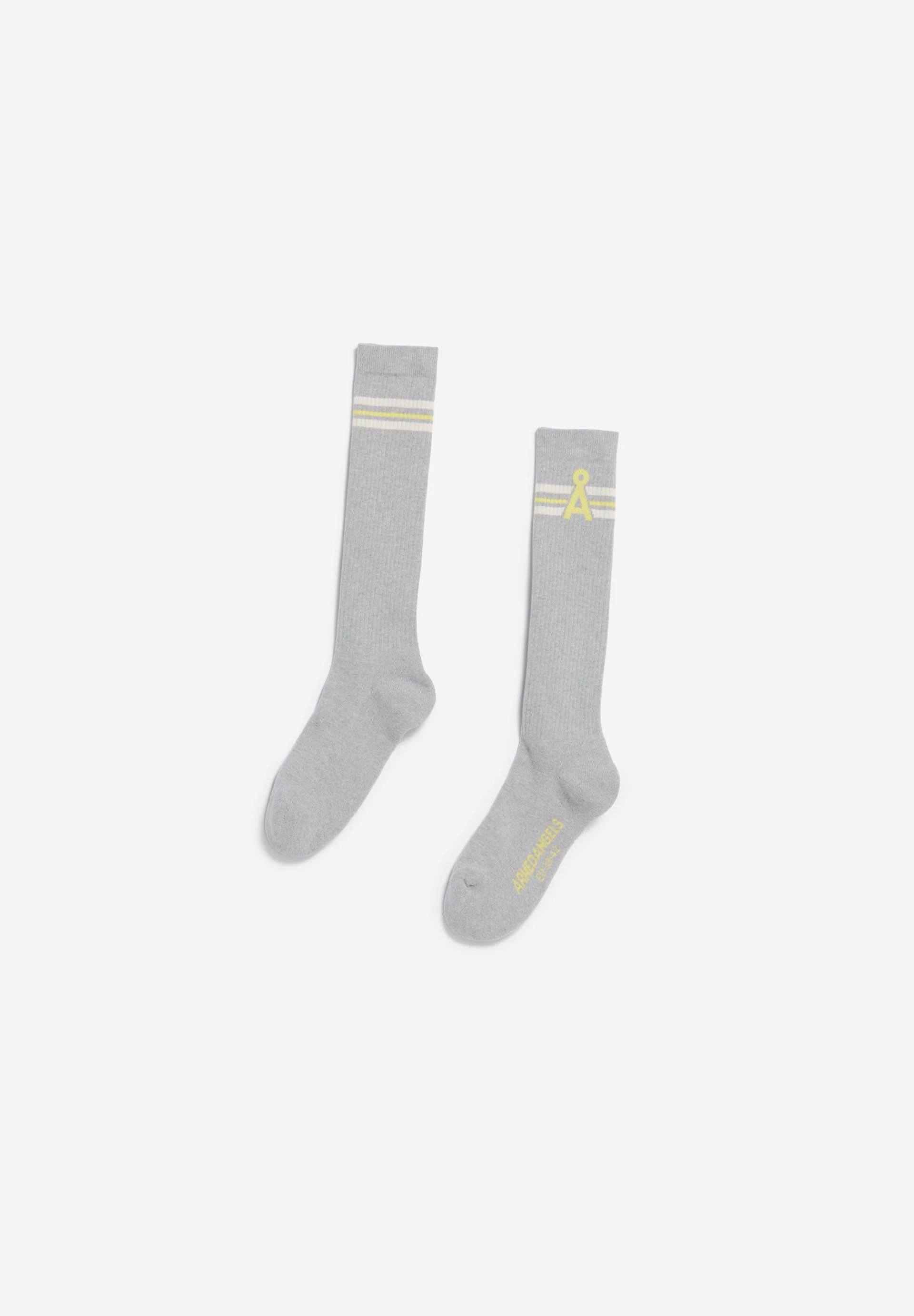 CAARLO GESTREIFTE SOCKEN | silver melange - Image 2