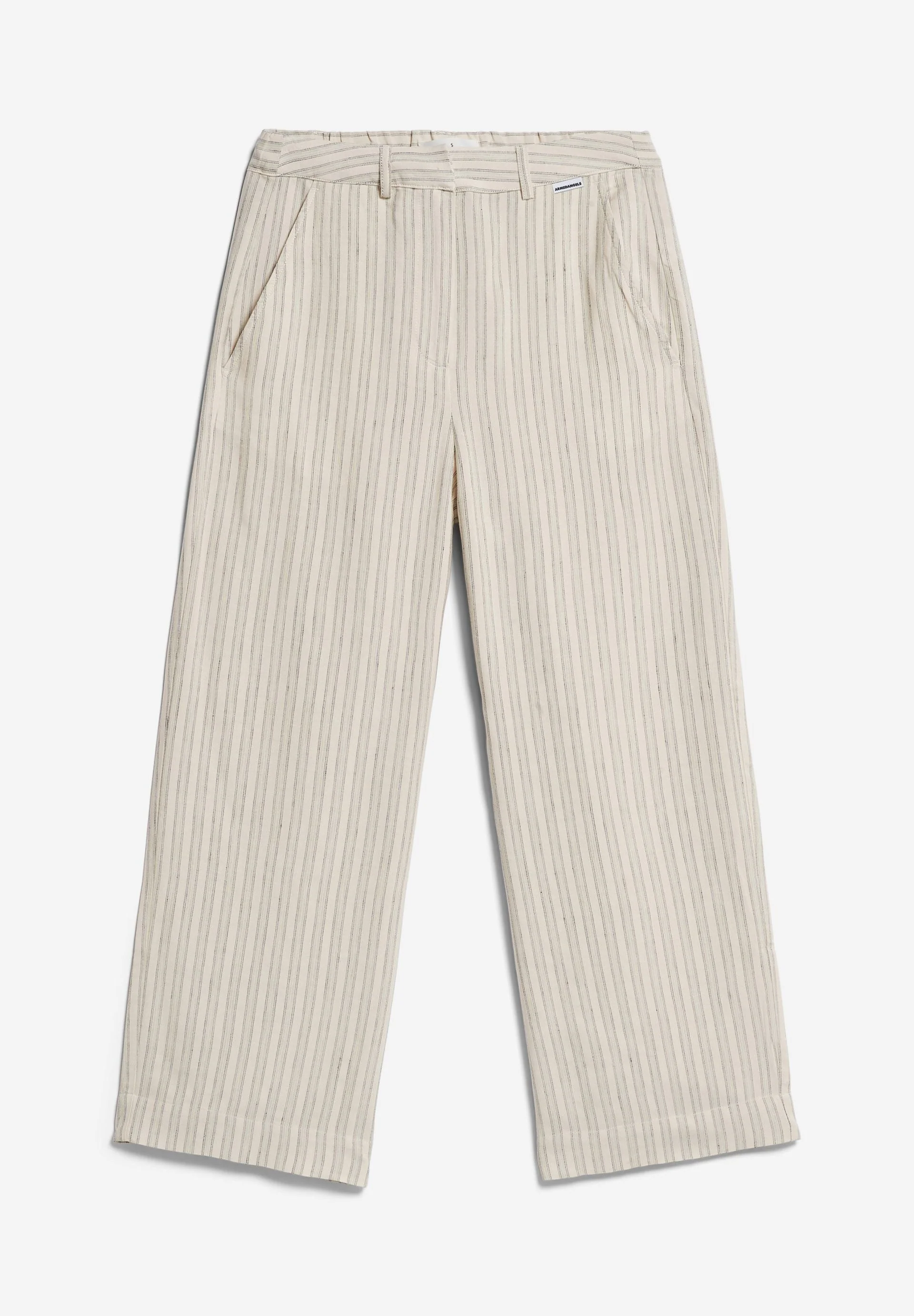 CAARUNUS LINO STRIPES | oatmilk-light matcha - Image 6