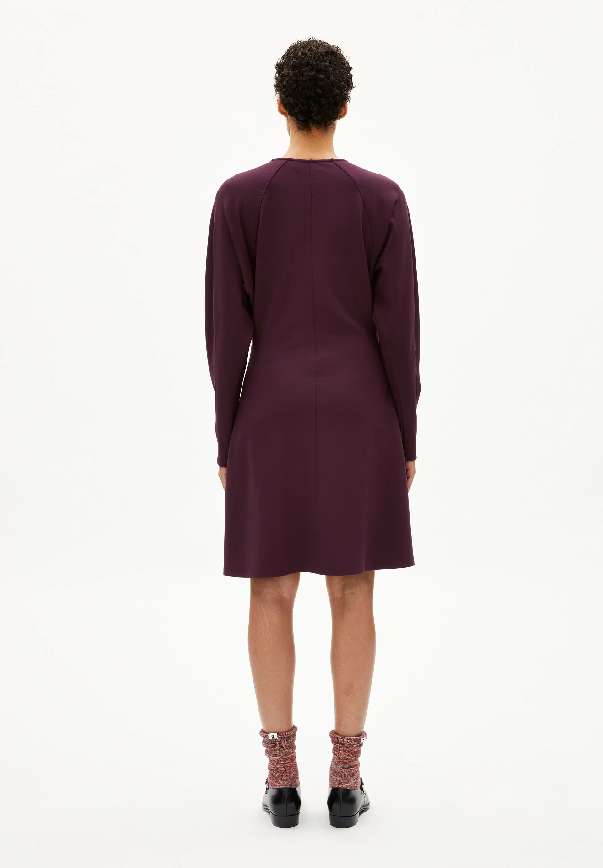 CALINAA KLEID | dark cranberry - Image 2