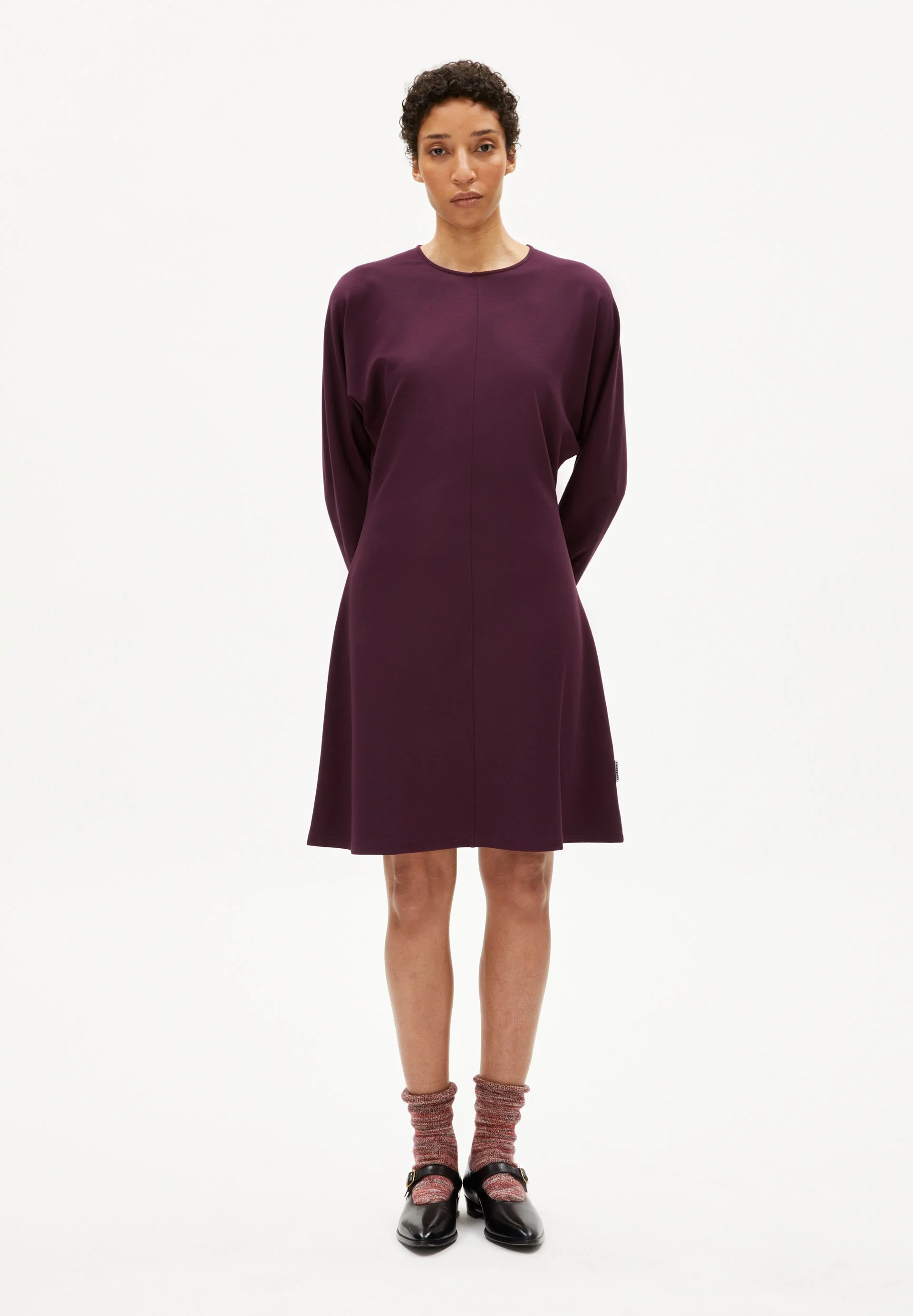 CALINAA KLEID | dark cranberry - Image 5