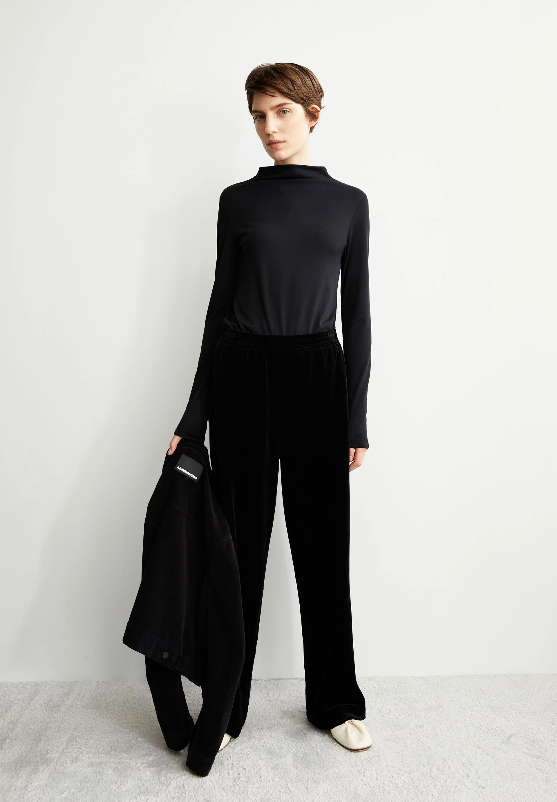 CALUNAA LANGARMSHIRT | black - Image 4