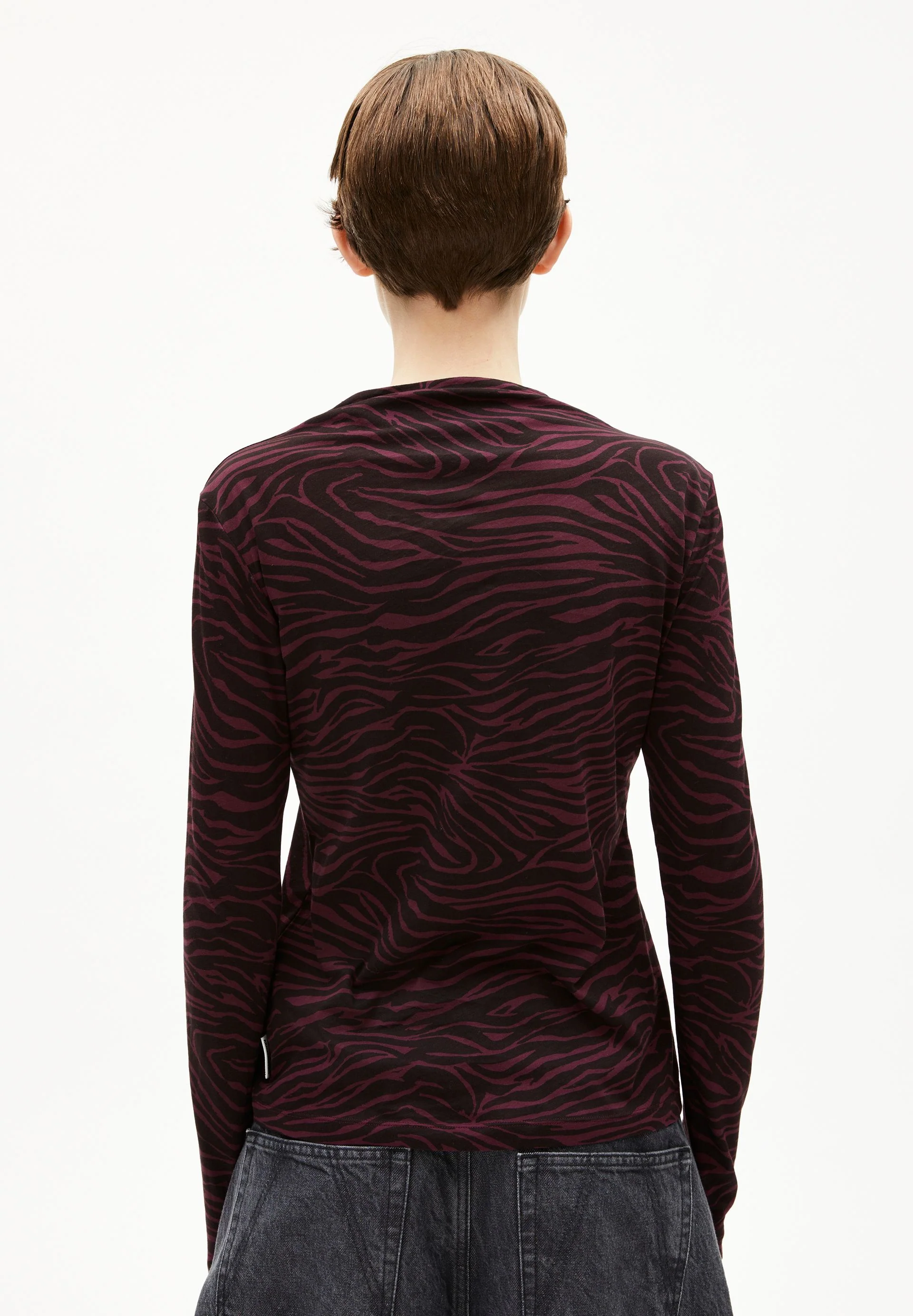 CALUNAA ZEBRARAA | dark cranberry - Image 2