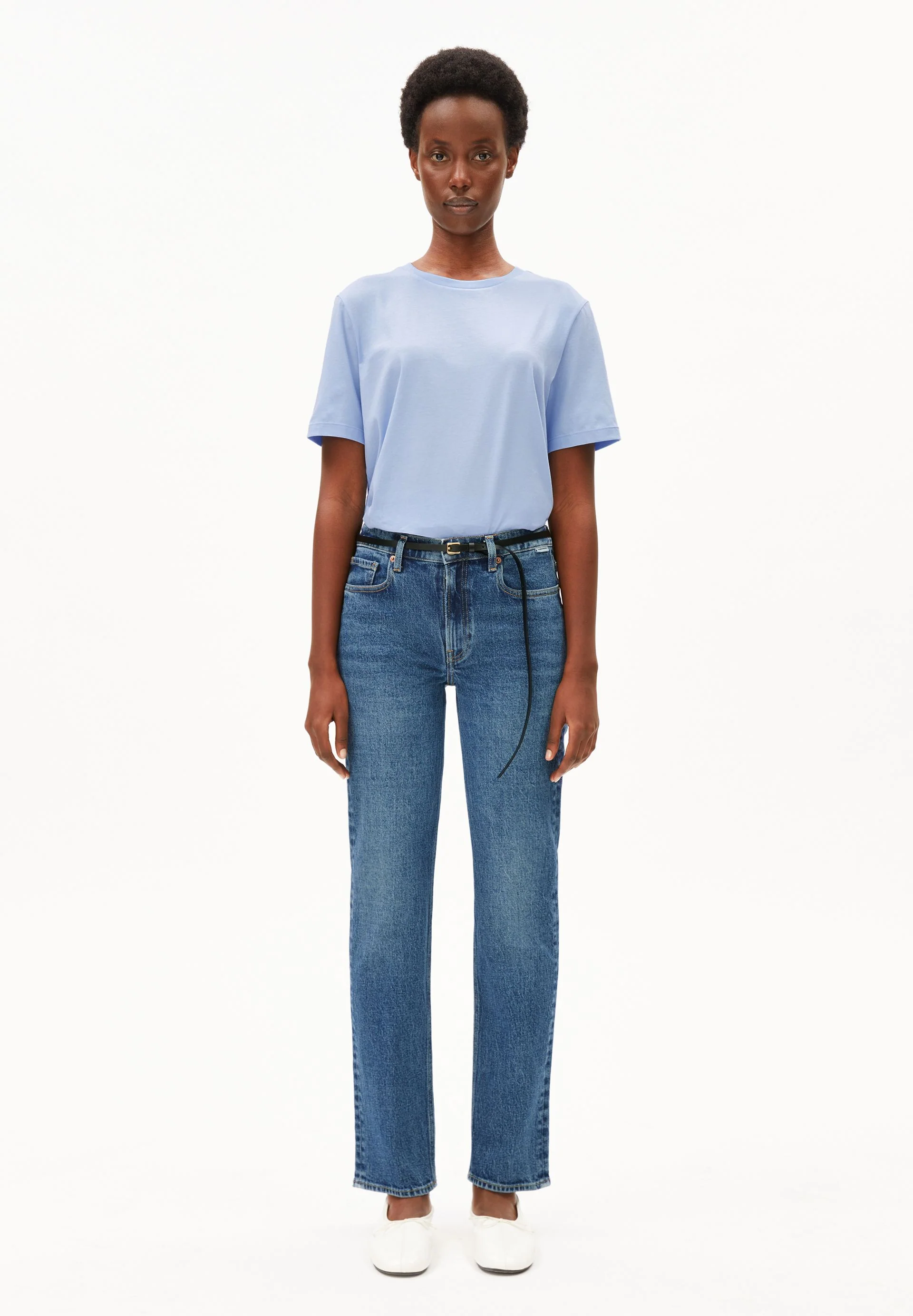 CARENAA MID STRAIGHT JEANS | atmospheric - Image 5