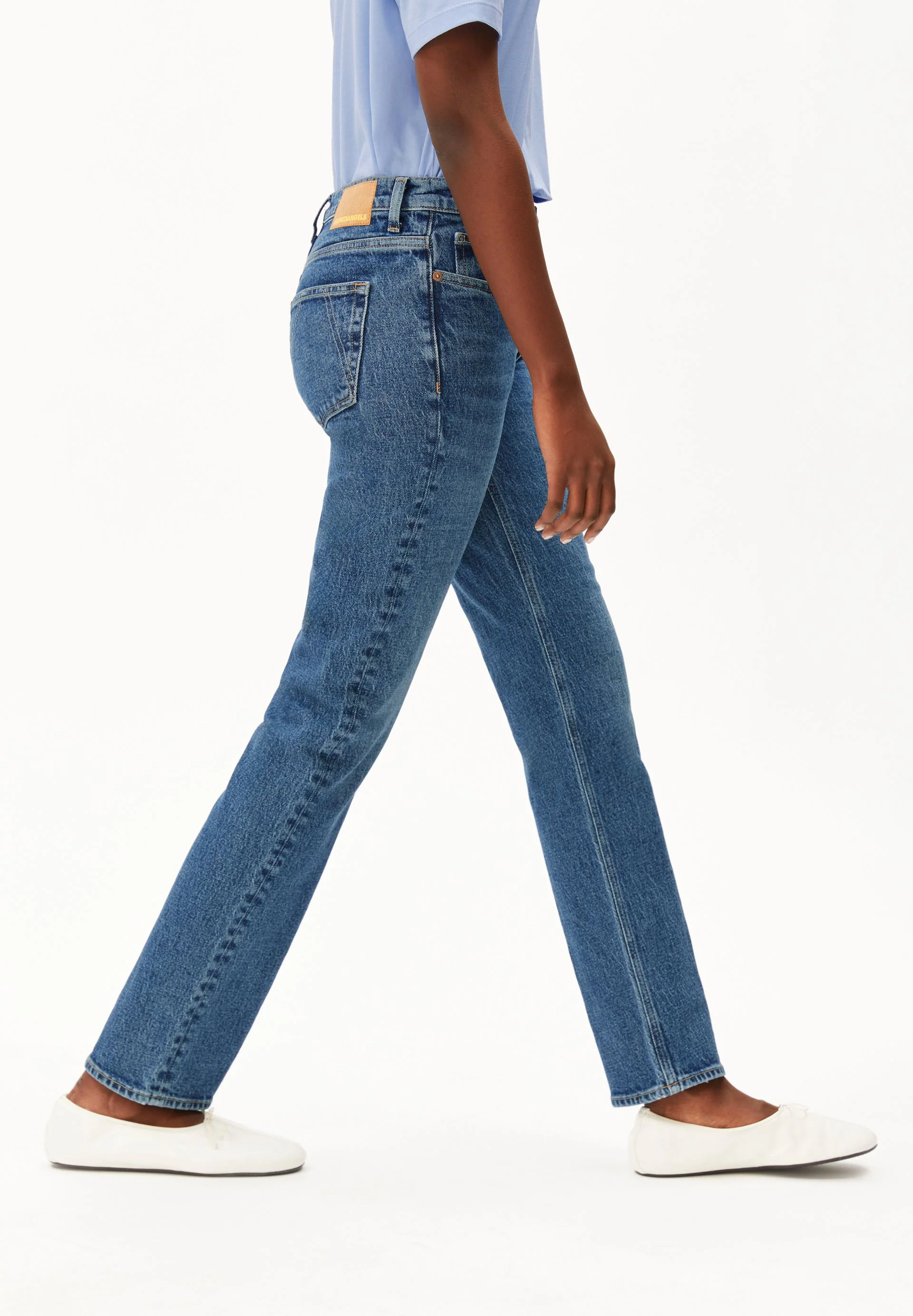 CARENAA MID STRAIGHT JEANS | atmospheric - Image 6