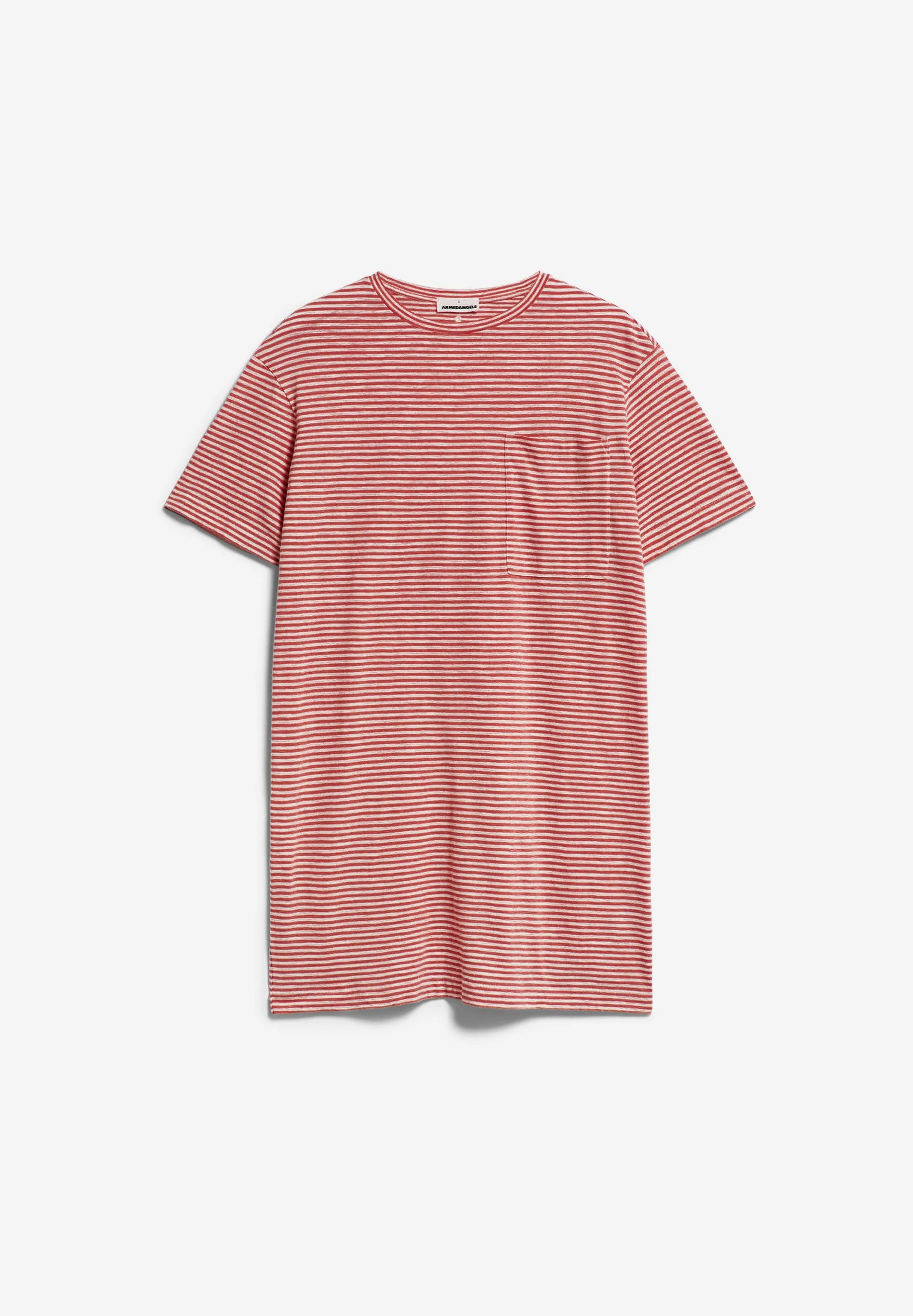 CHAARA LOVELY STRIPES | dark crimson-oatmilk - Image 6