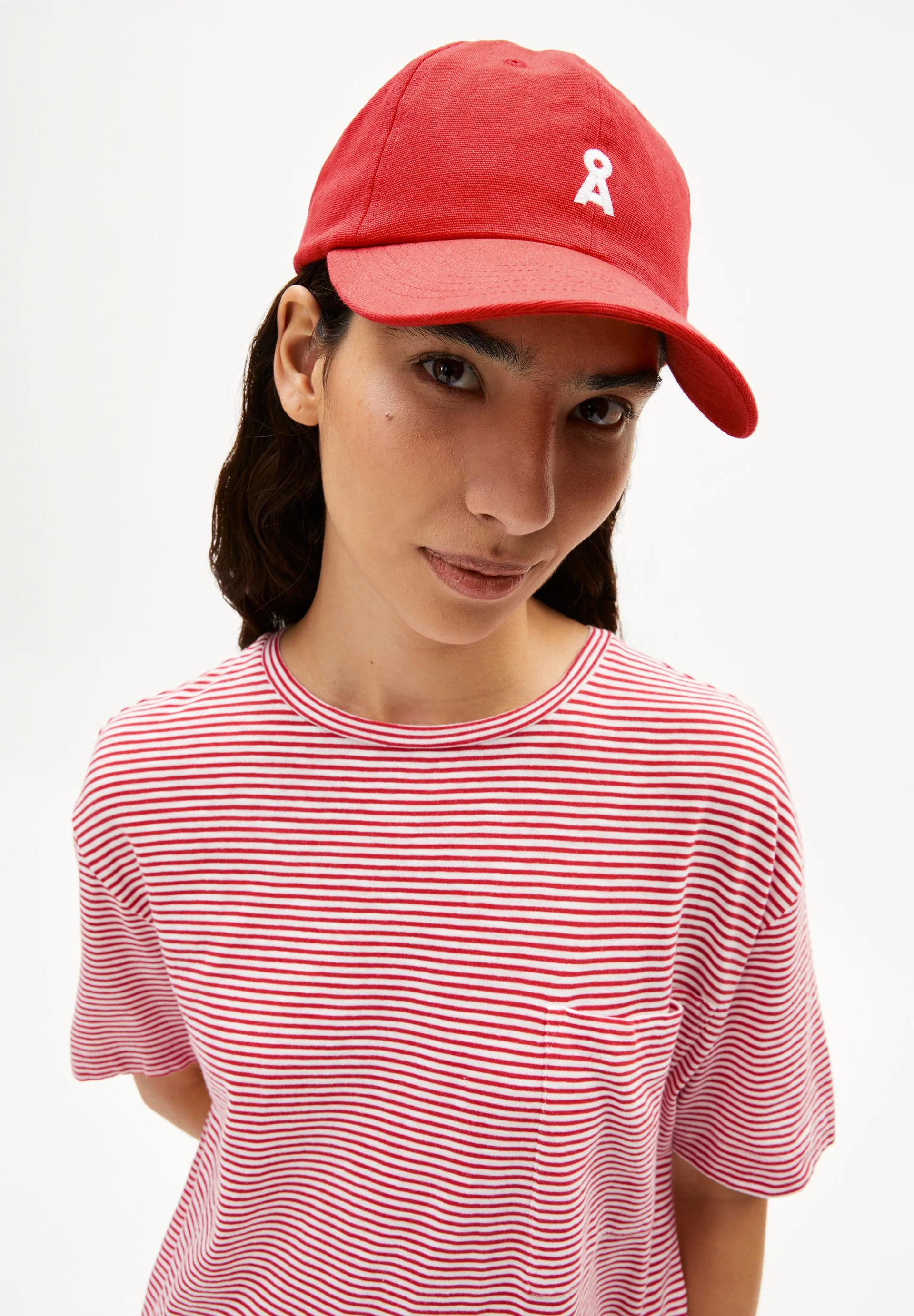 CHAARA LOVELY STRIPES | oatmilk-coral blush - Image 3