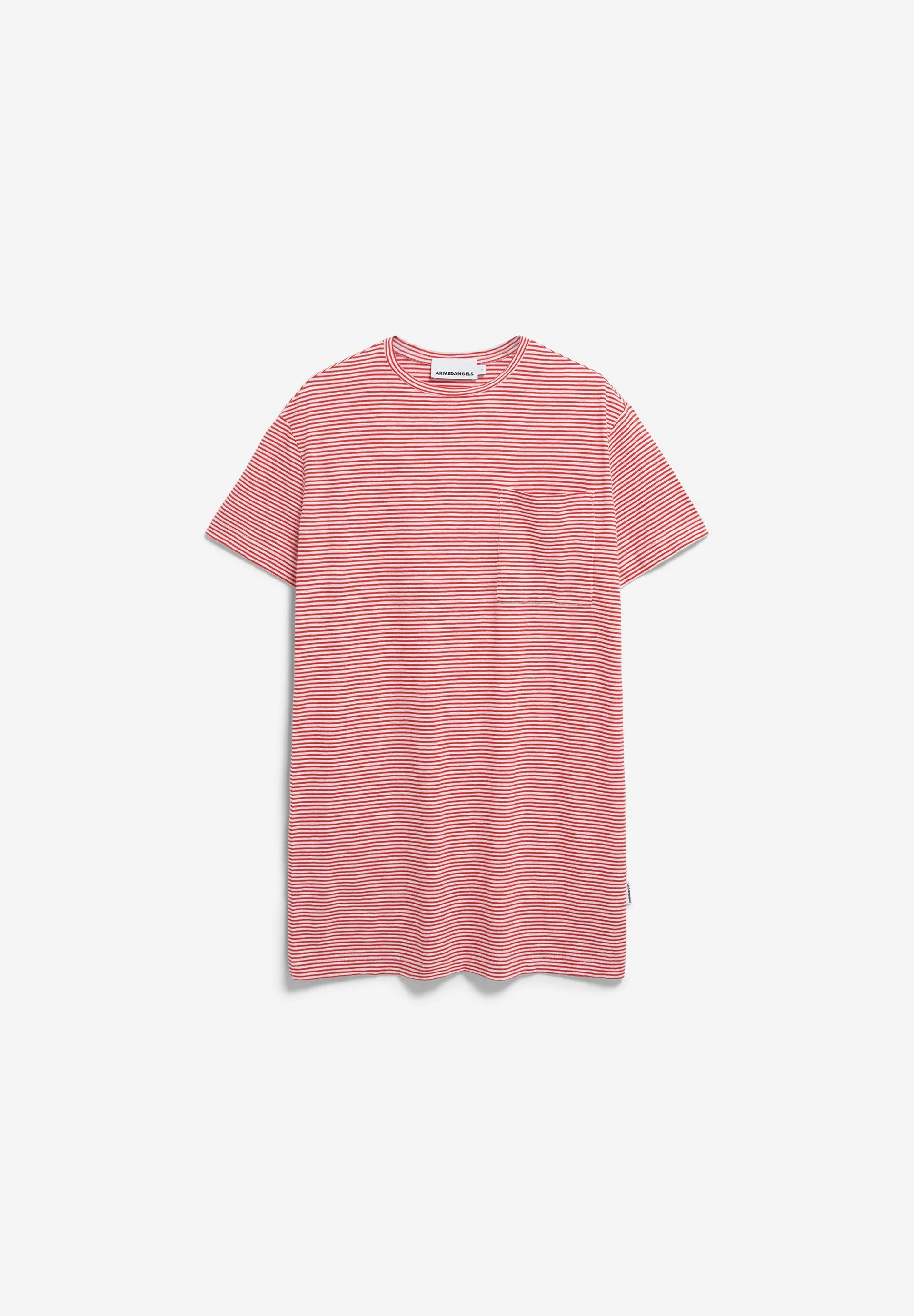 CHAARA LOVELY STRIPES | oatmilk-coral blush - Image 6