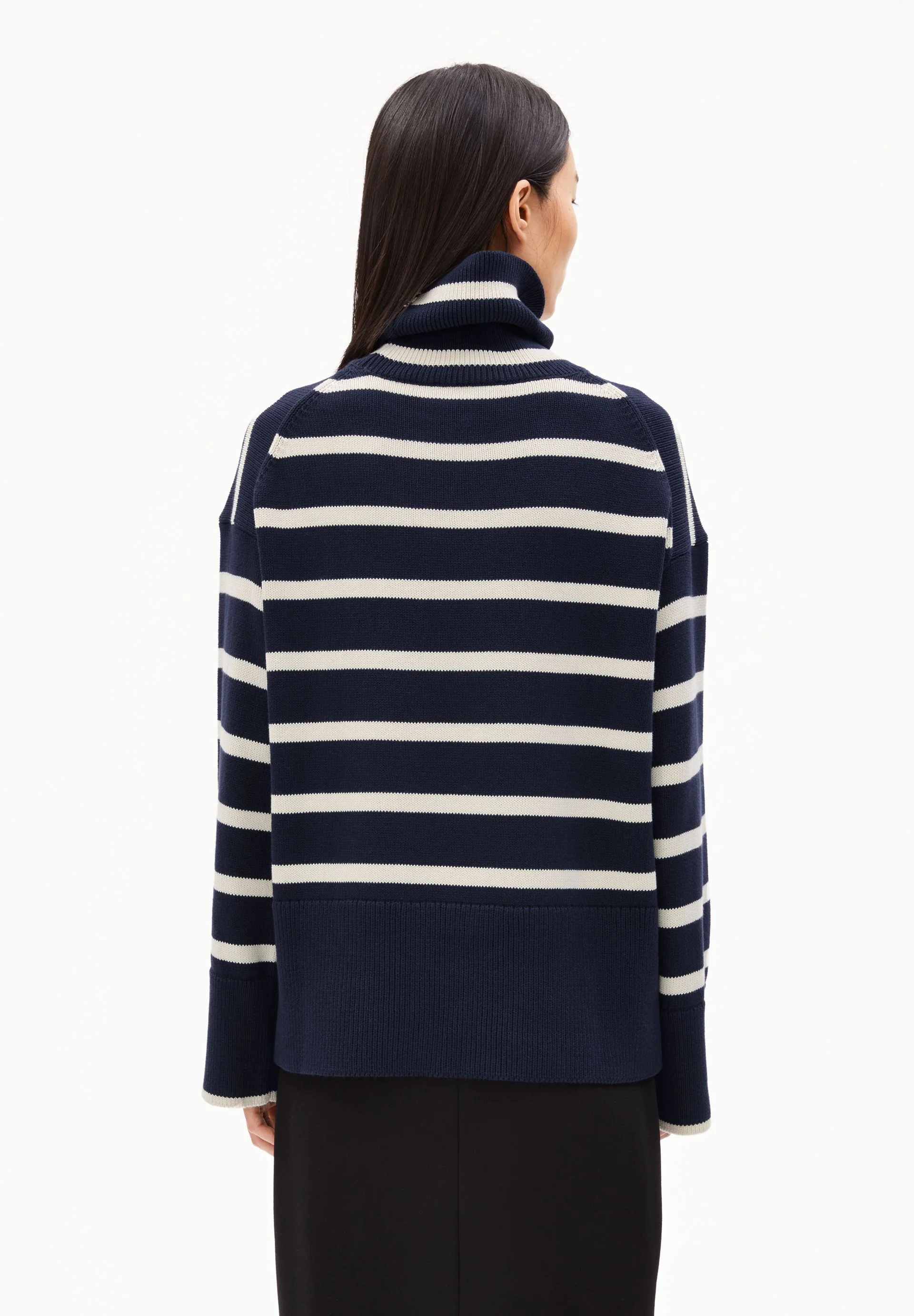 CHANAA STRIPES | night sky-oatmilk - Image 2
