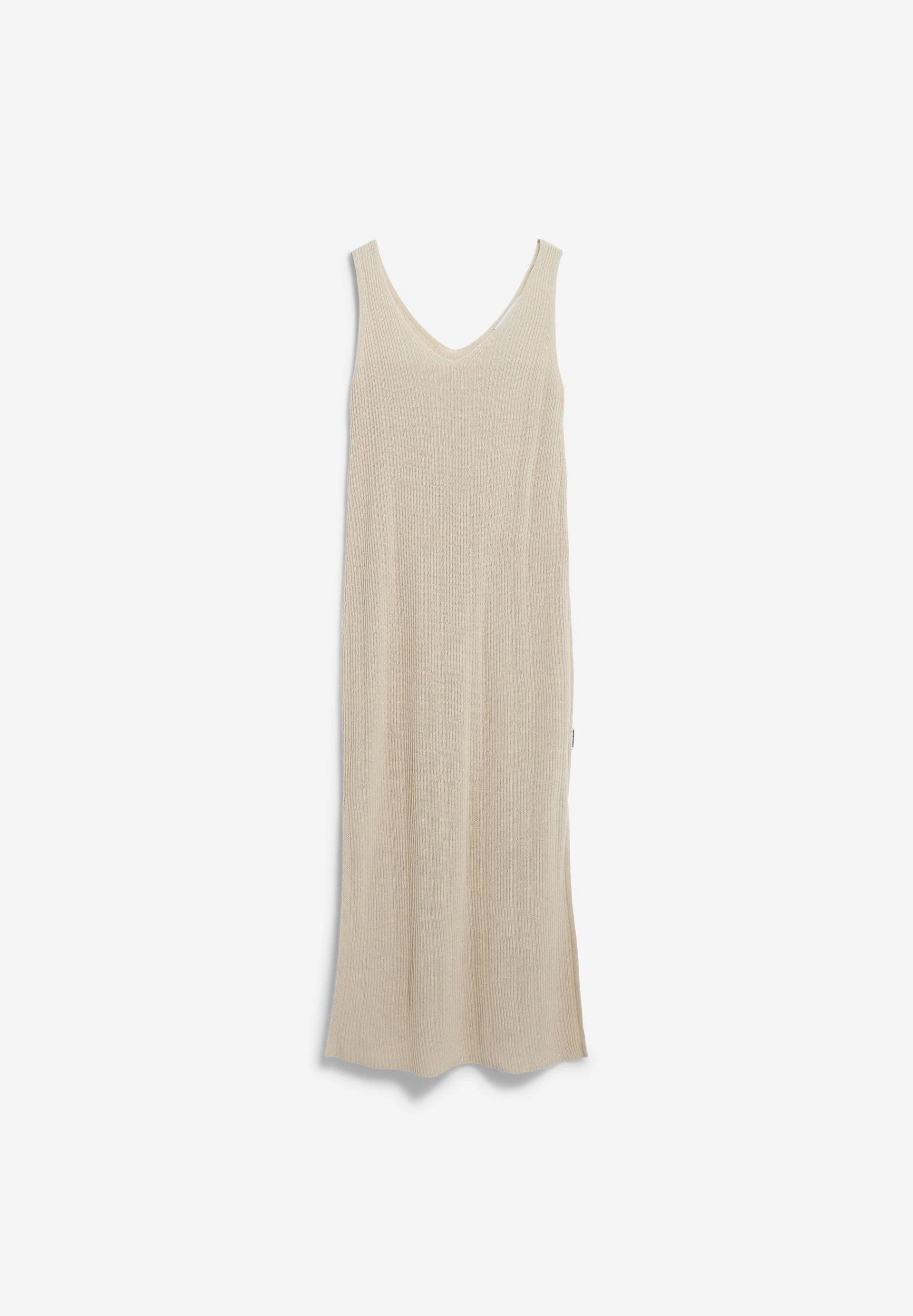 LEINEN-MIX STRICKKLEID | raw white - Image 6