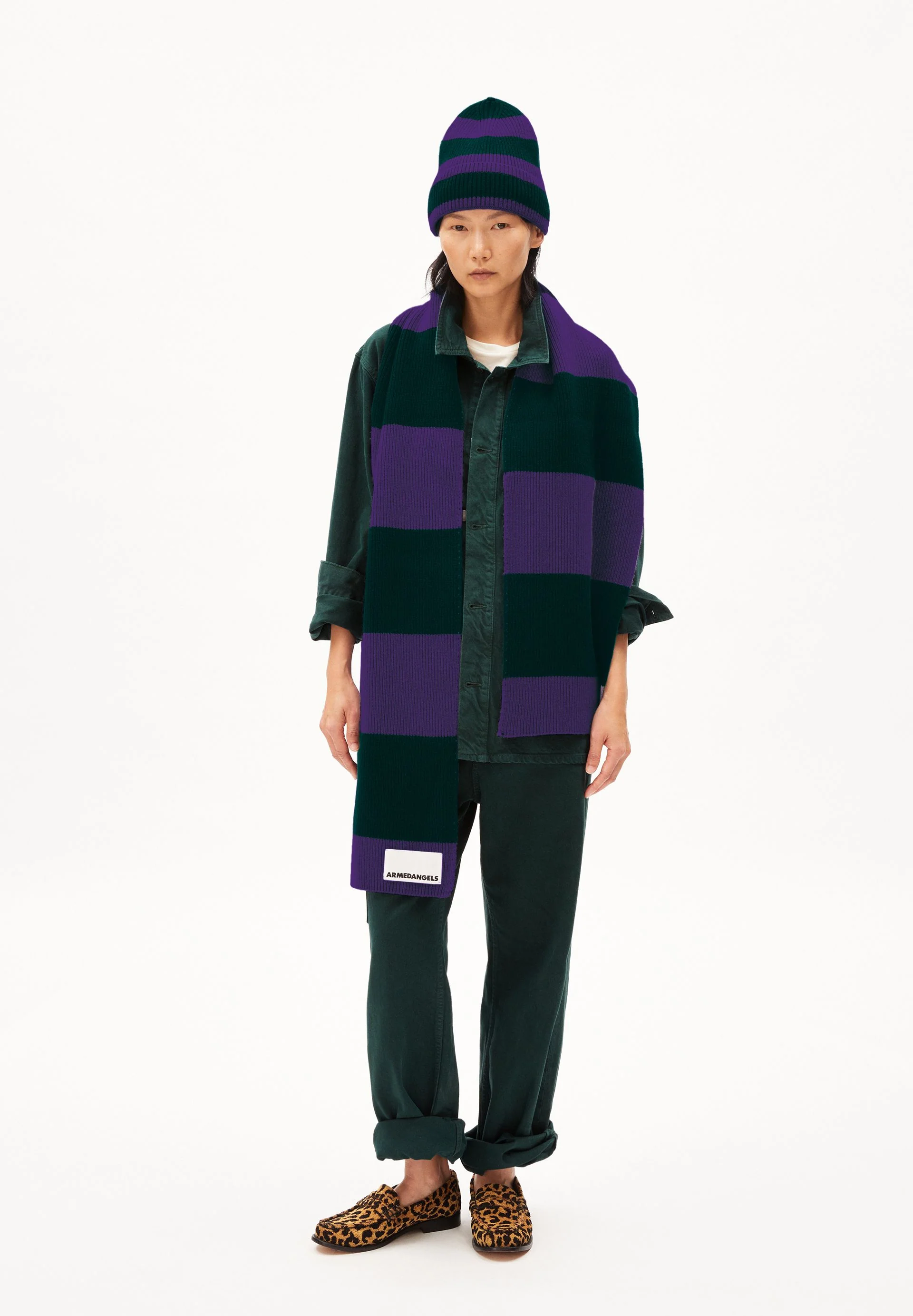 CLAASAS COLORBLOCK | indigo lilac-teal stone - Image 3