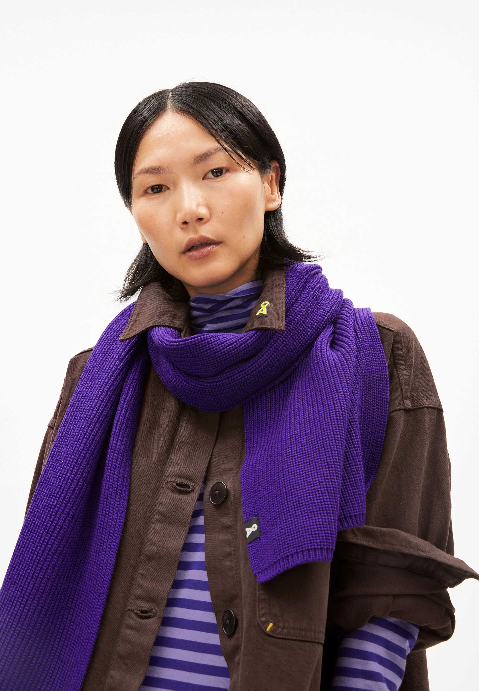 CLAASAS SCHAL | indigo lilac - Image 2
