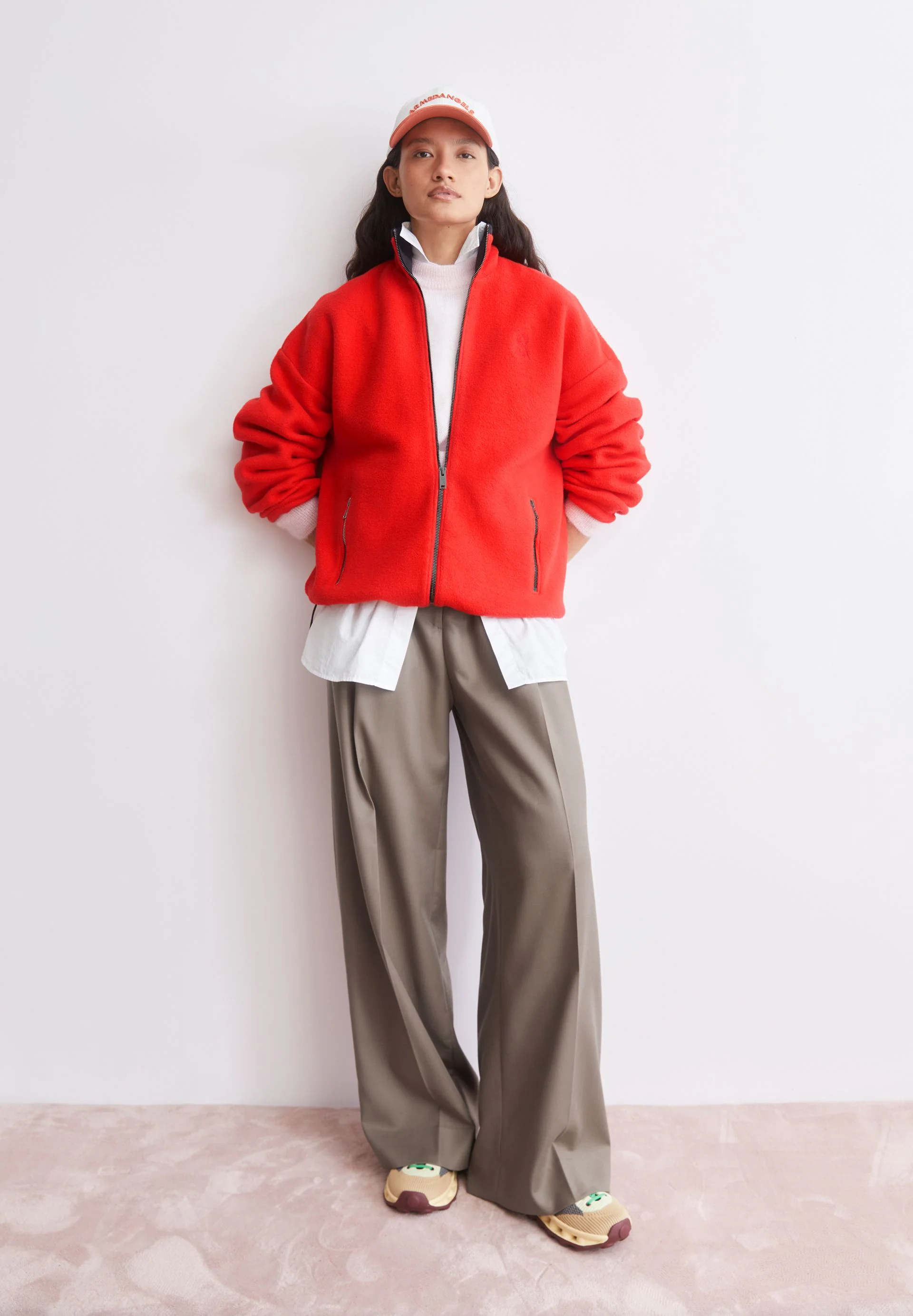 FLEECEJACKE | mars red - Image 4