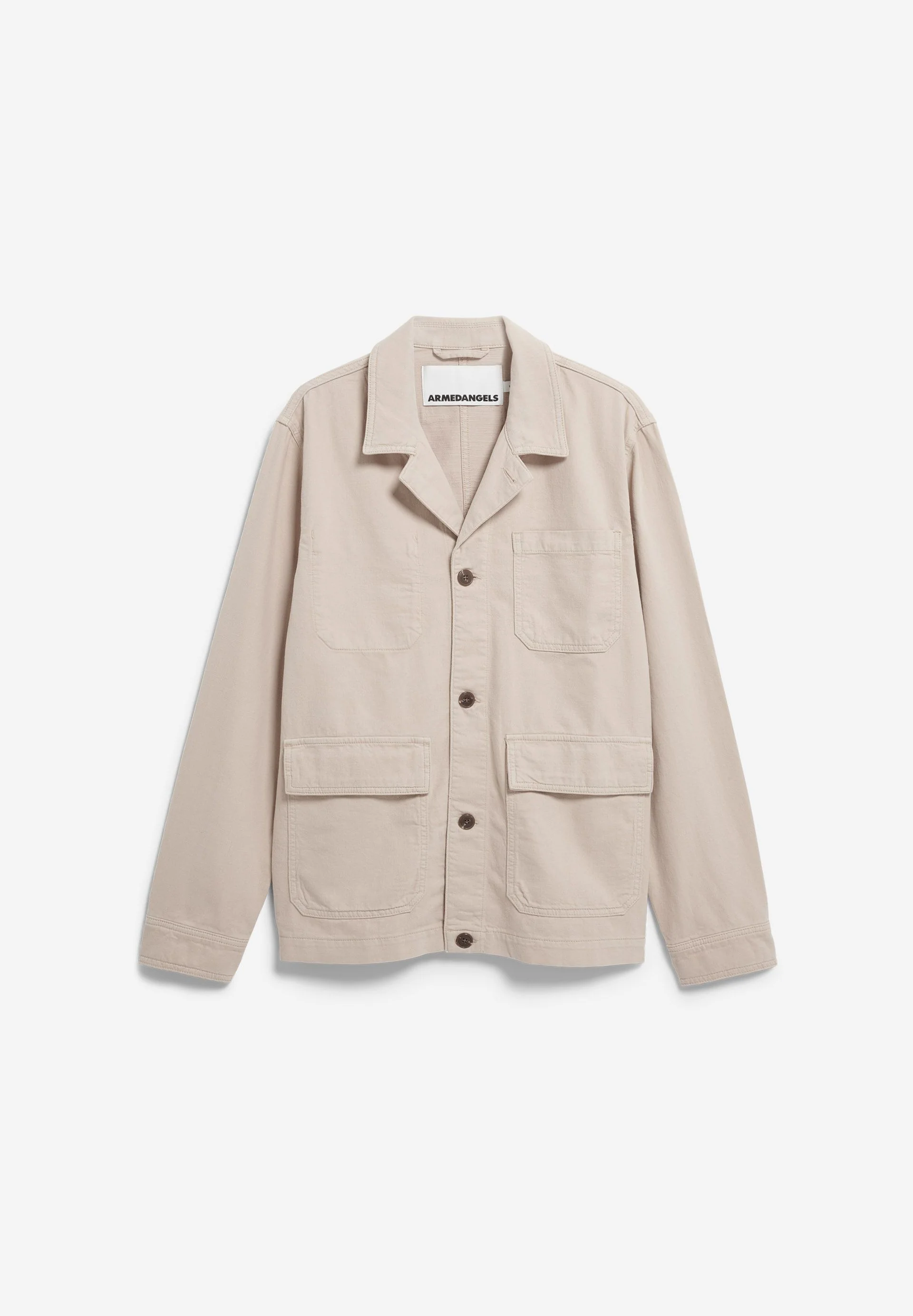 BAUMWOLL-LEINEN-JACKE | sandstone - Image 7