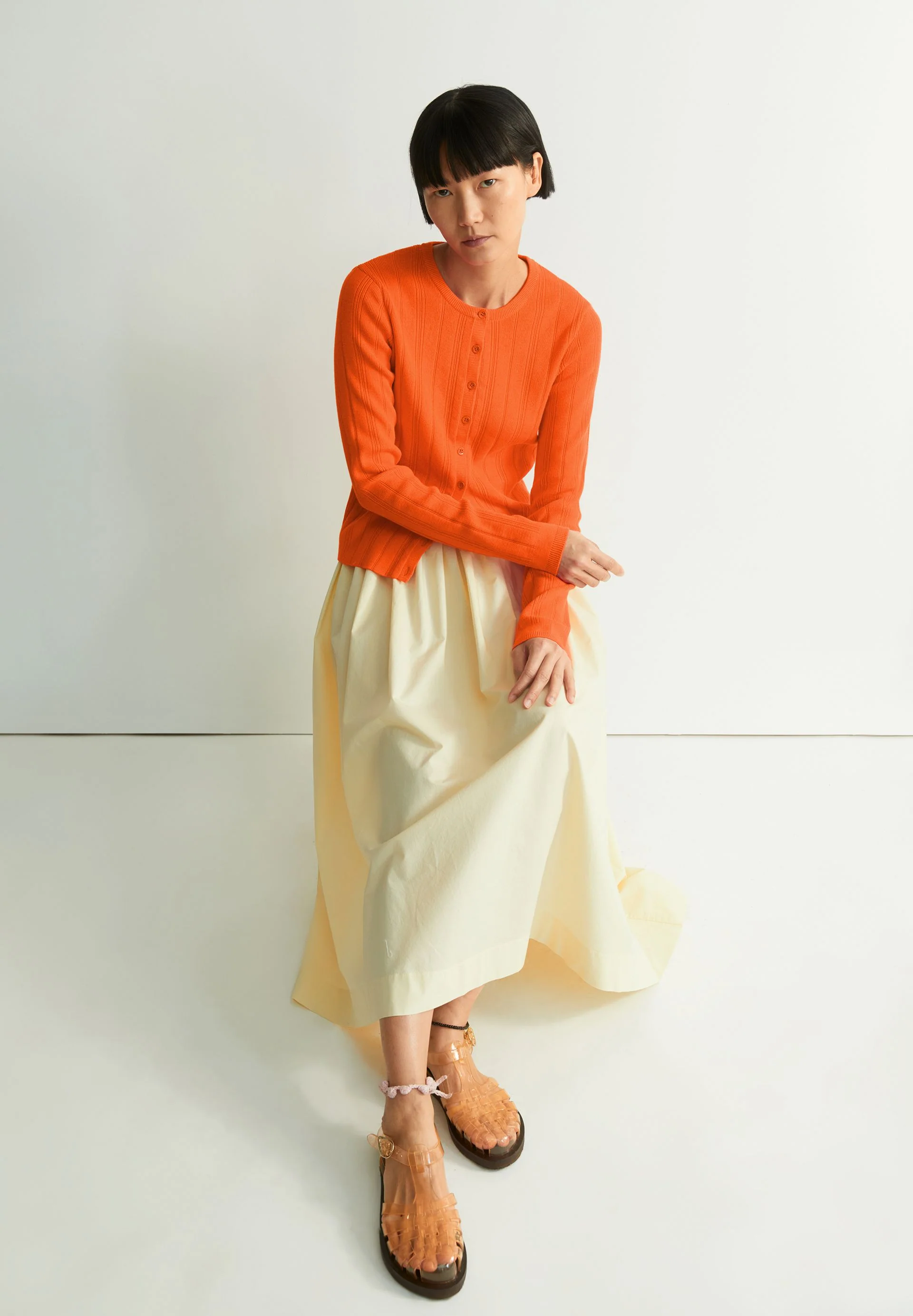CRESSIDAA CREPE | sunset orange - Image 4