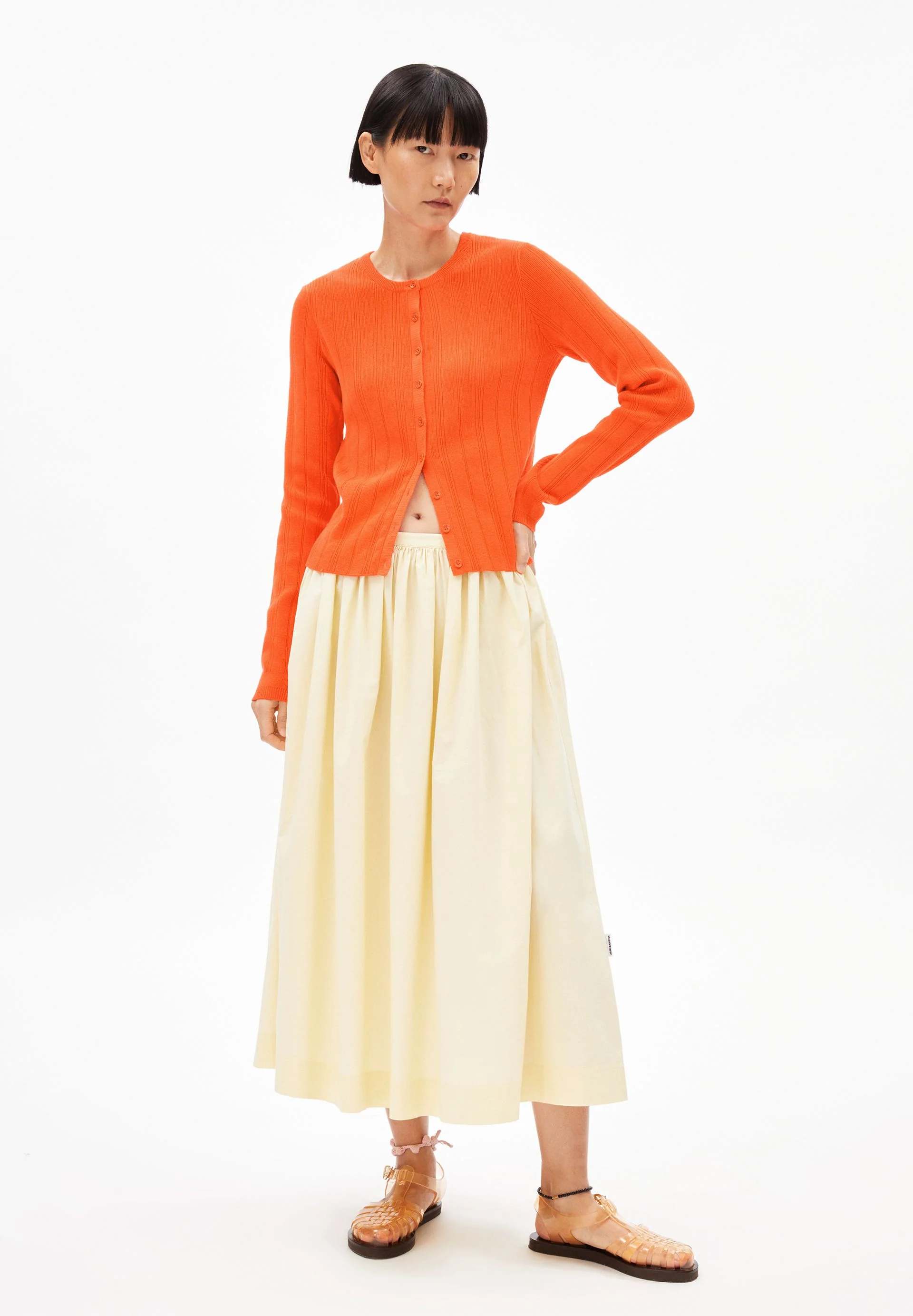 CRESSIDAA CREPE | sunset orange - Image 5
