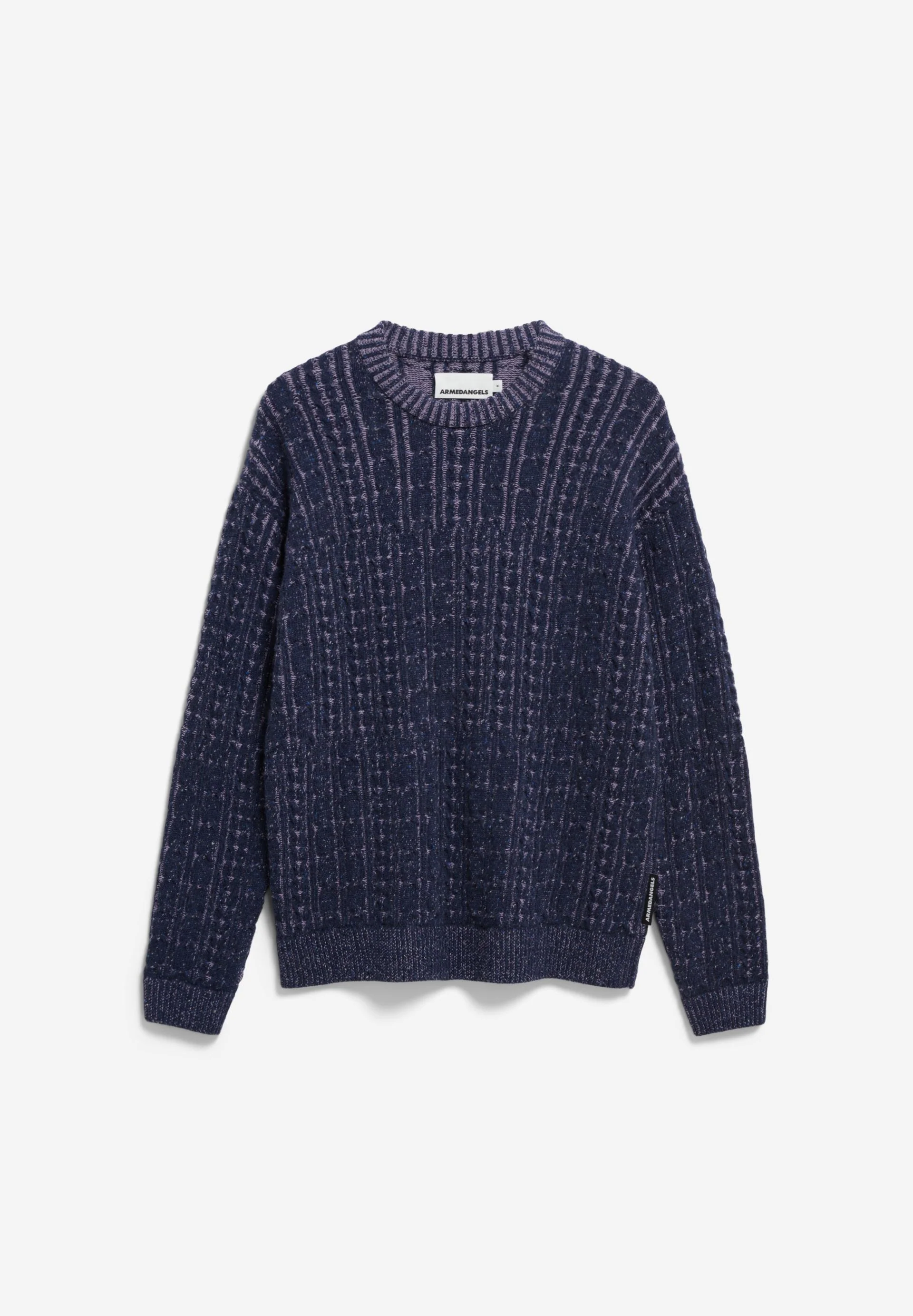 DAAKO STRICKPULLOVER | night sky tweed-frozen lavender - Image 6