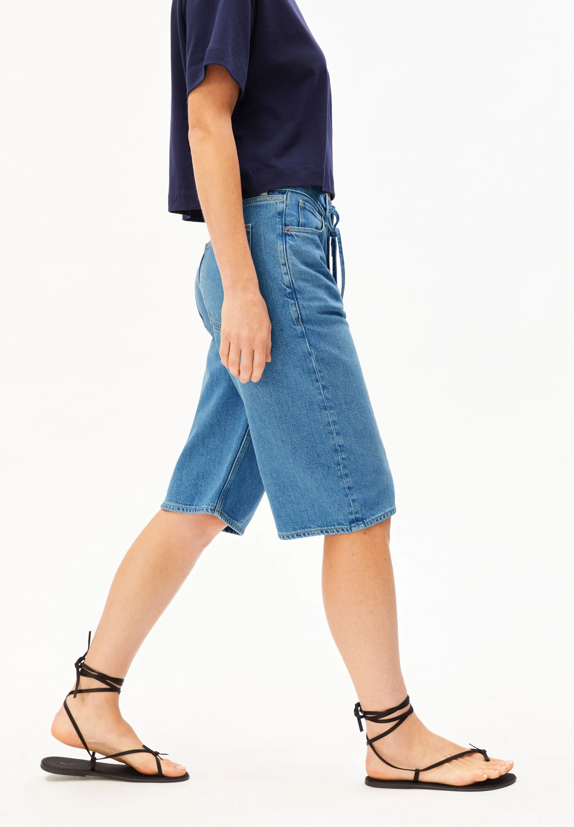 DAANY LOW BAGGY JEANS-SHORTS | laguna - Image 6