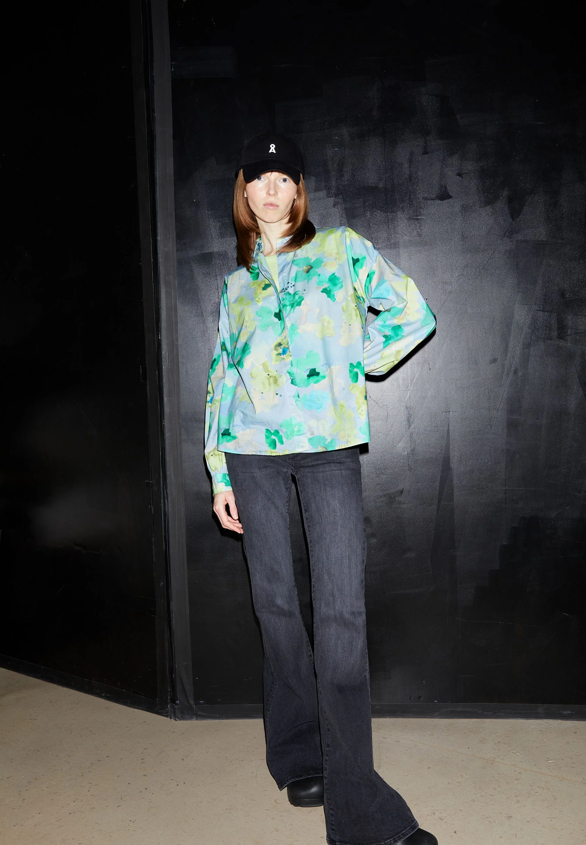 DAAPHNA AQUA FLORAL | morning sky - Image 4