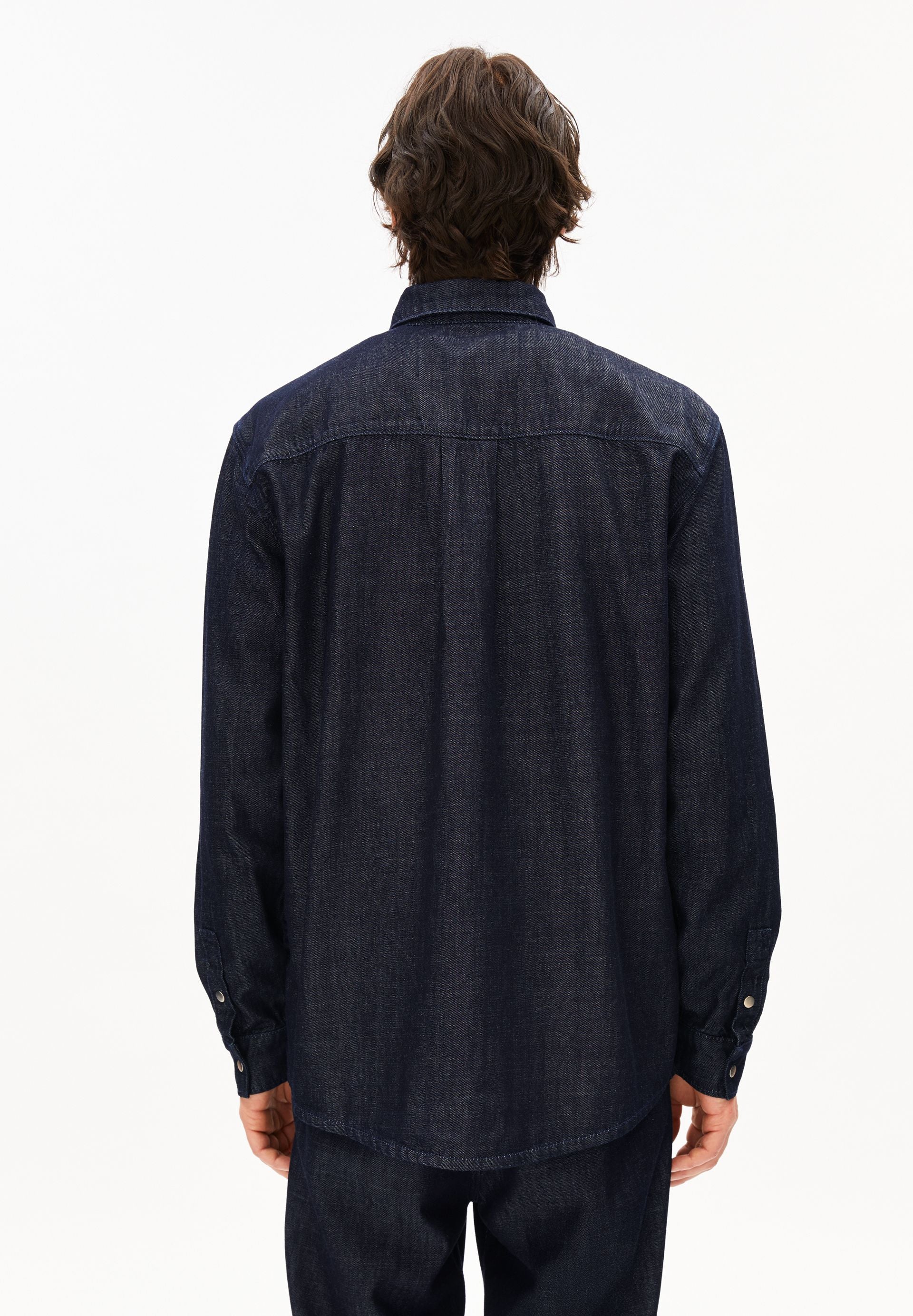 DUNKEL GEWASCHENES JEANSHEMD | rinse - Image 2