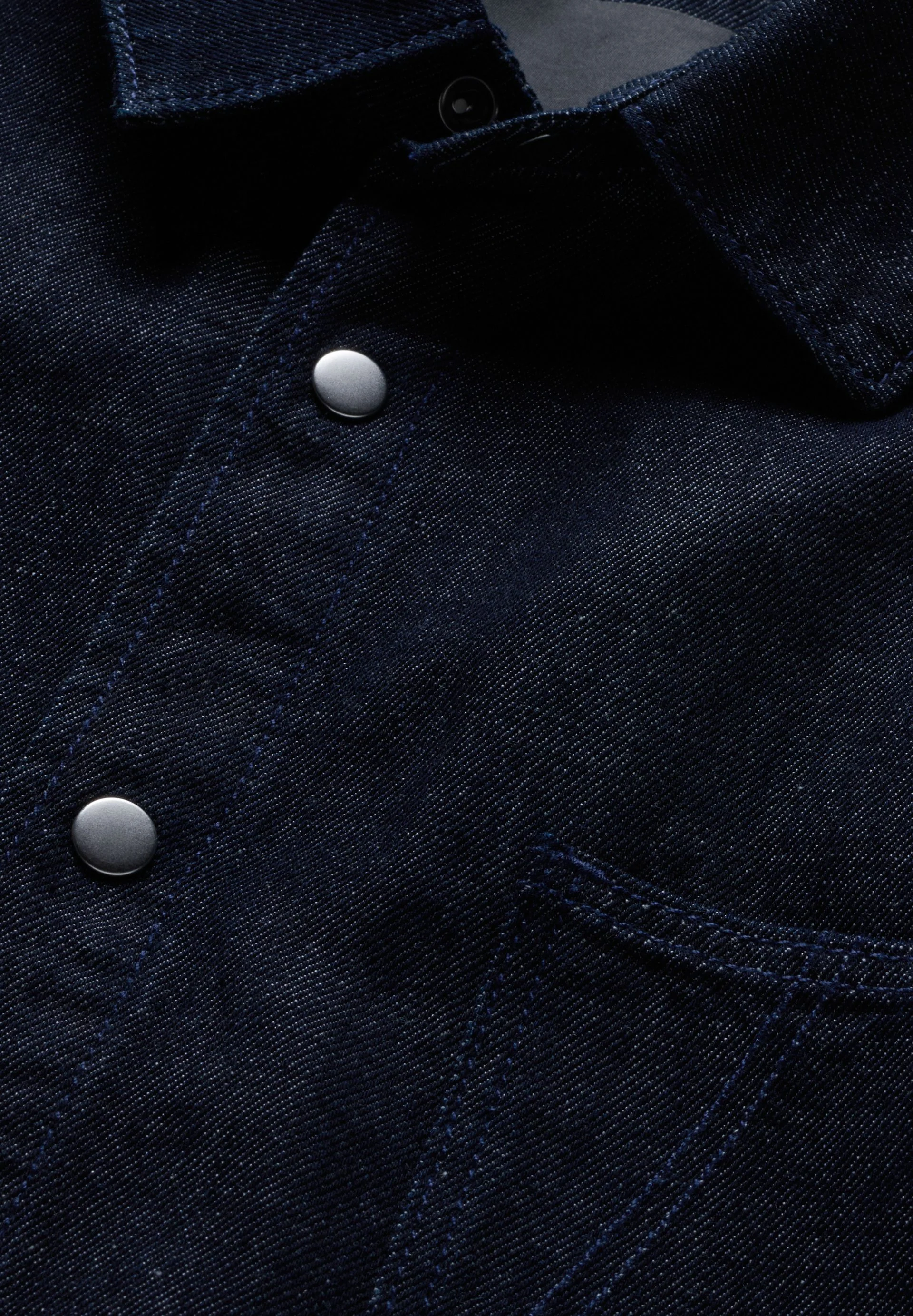 DUNKEL GEWASCHENES JEANSHEMD | rinse - Image 6